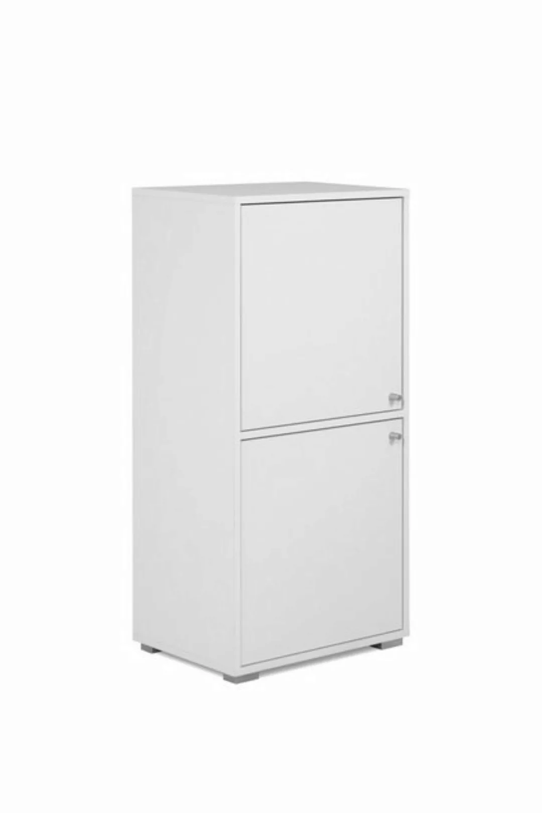 Finori Aktenschrank in weiß mit 2 Türen. Abmessungen (BxHxT) 46x96,5x33,5 c günstig online kaufen