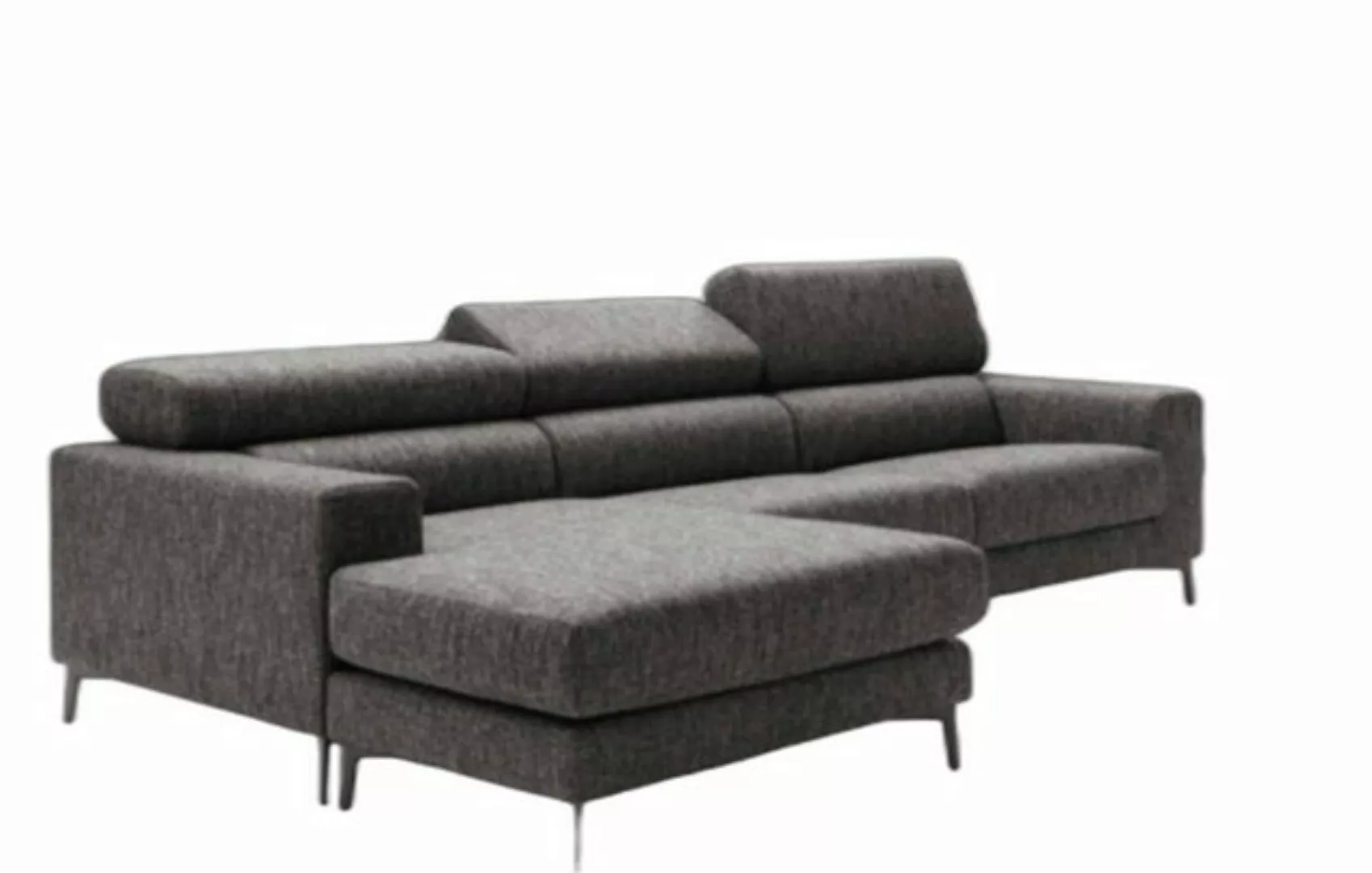 Xlmoebel Ecksofa Wohnzimmer Moderne Luxus Ecke Textil Holz Sofa Design Pols günstig online kaufen