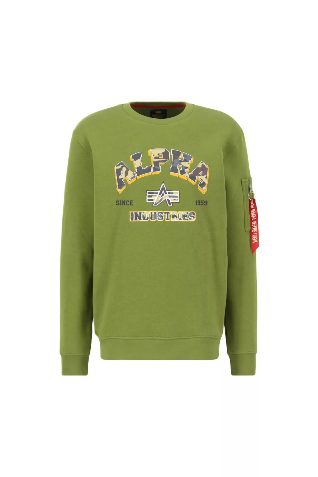 Alpha Industries Sweater "ALPHA INDUSTRIES Men - Sweatshirts College Camo S günstig online kaufen