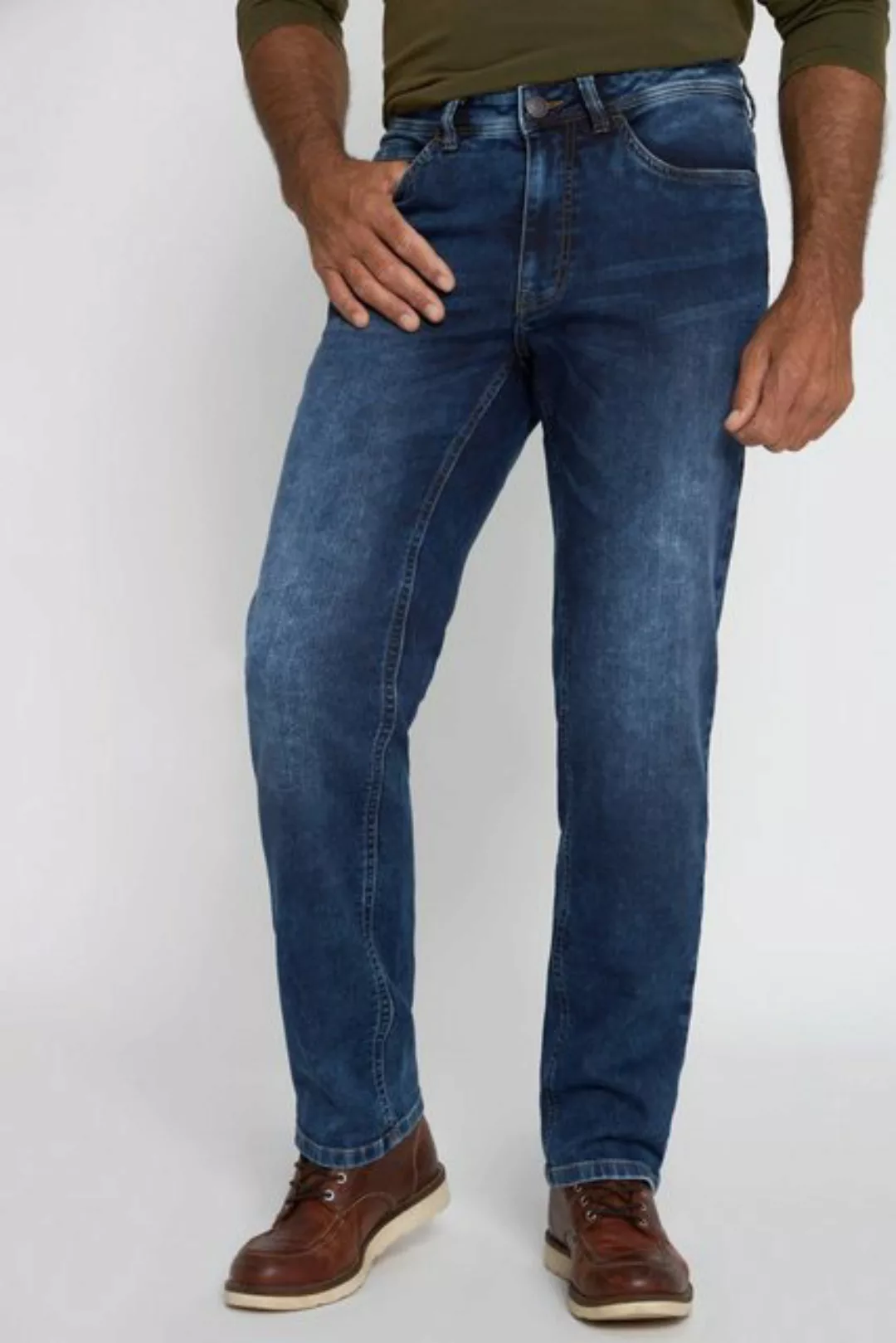 JP1880 Cargohose Jeans Bauchfit Denim Staight Fit 5-Pocket günstig online kaufen