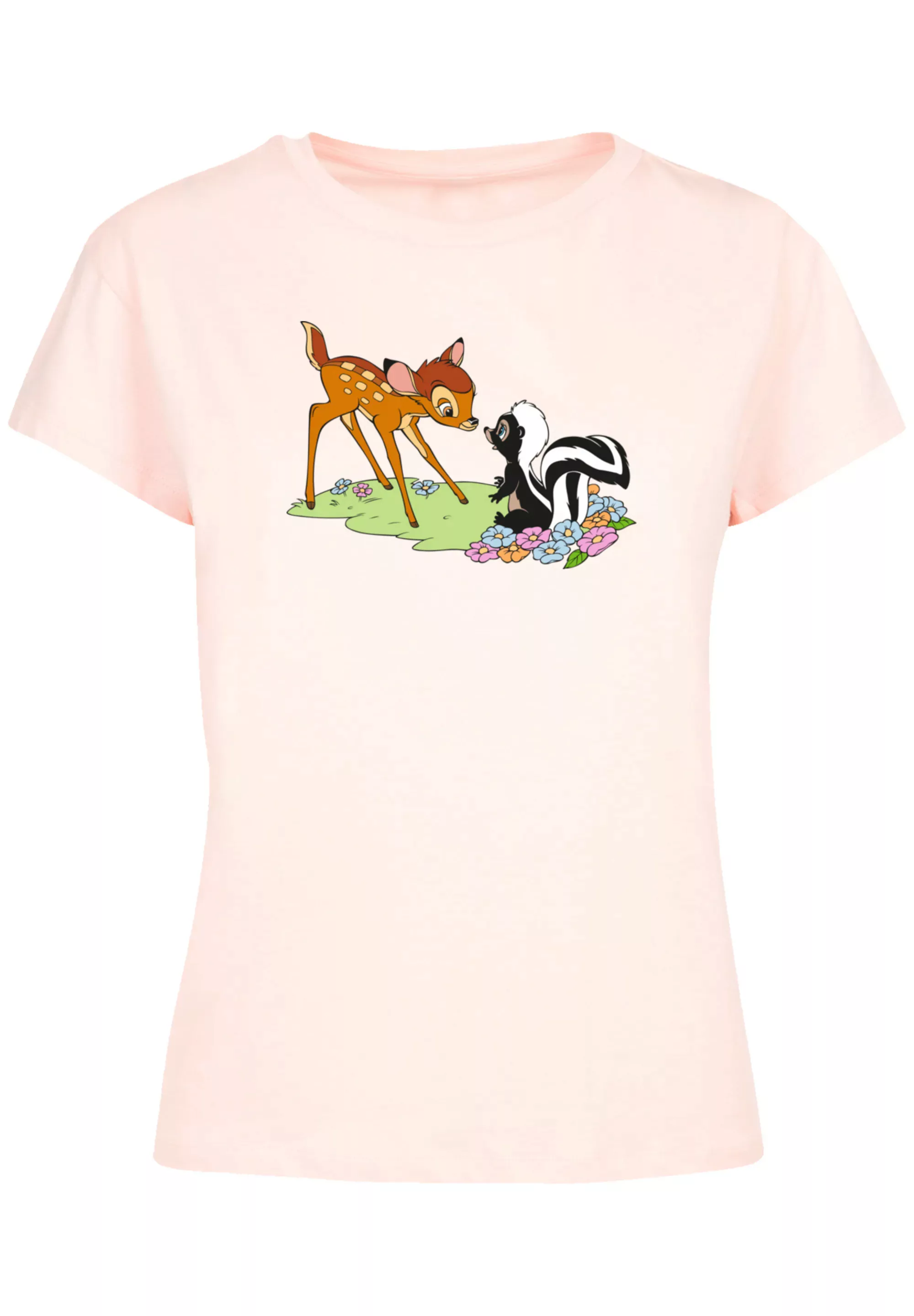 F4NT4STIC T-Shirt "Disney Bambi & Flower", Premium Qualität günstig online kaufen