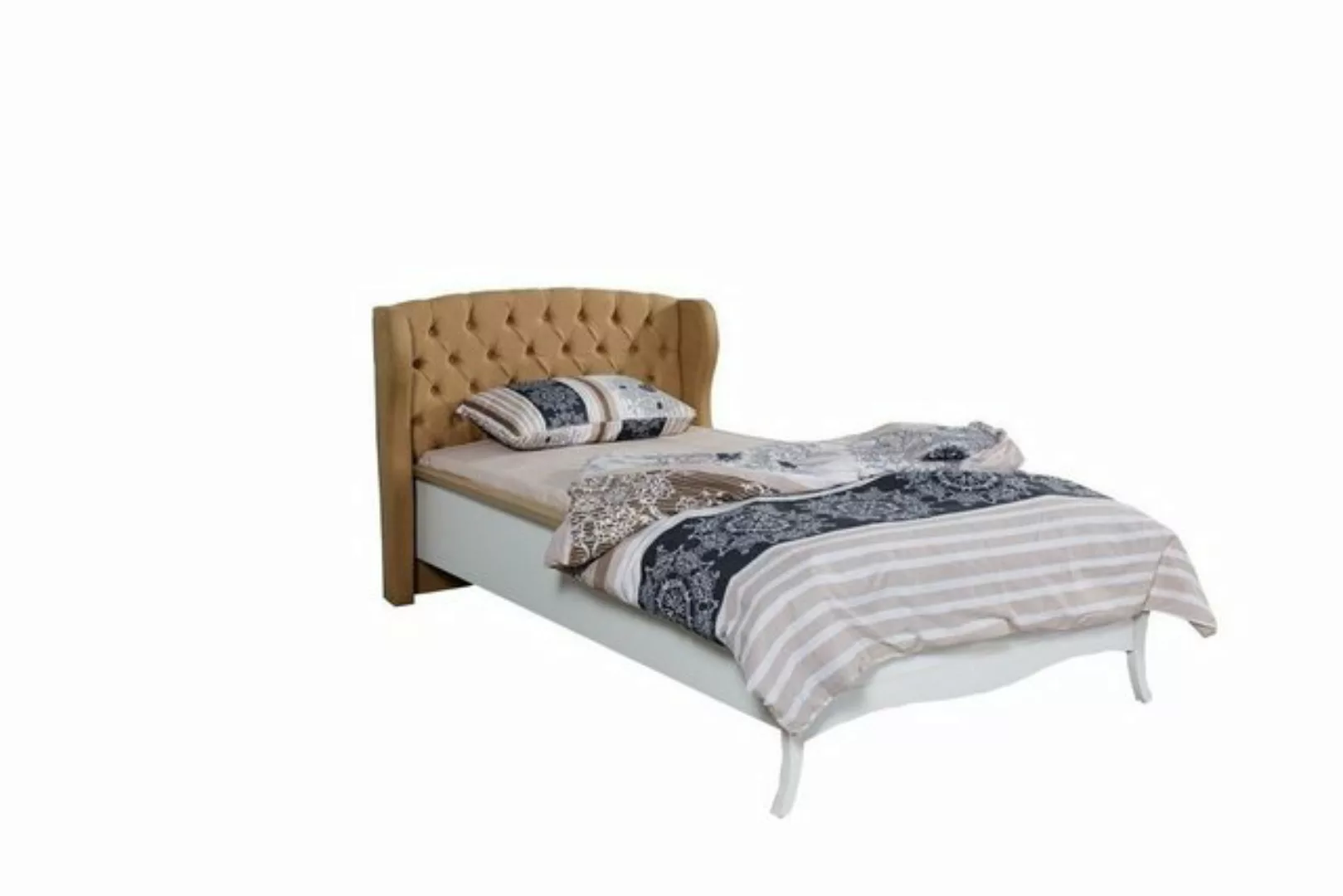 JVmoebel Bett Design Jugendzimmer Schlafzimmer Bett Holz Betten Braun Moder günstig online kaufen