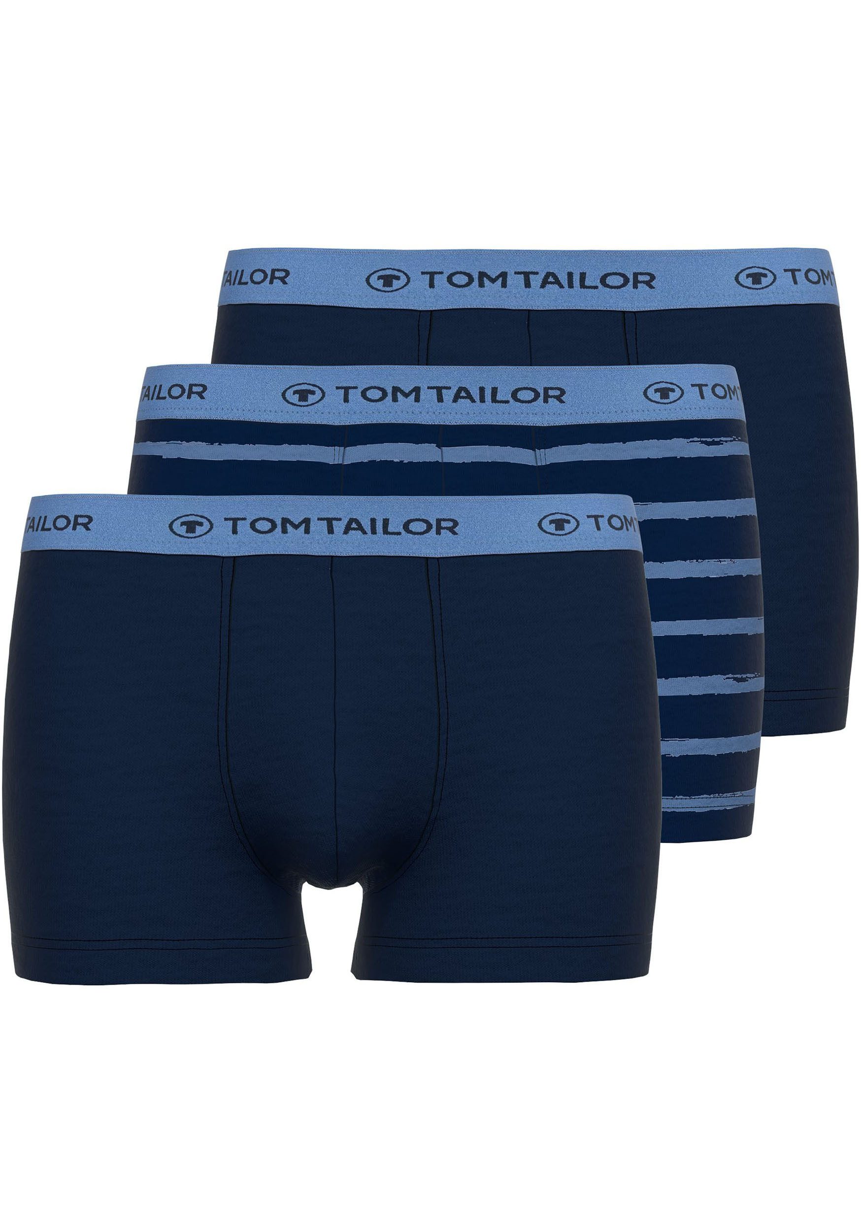TOM TAILOR Boxershorts Buffer (3er Pack) günstig online kaufen