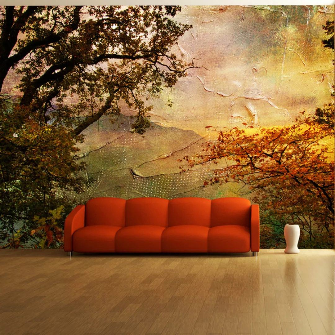 Fototapete - Painted autumn günstig online kaufen