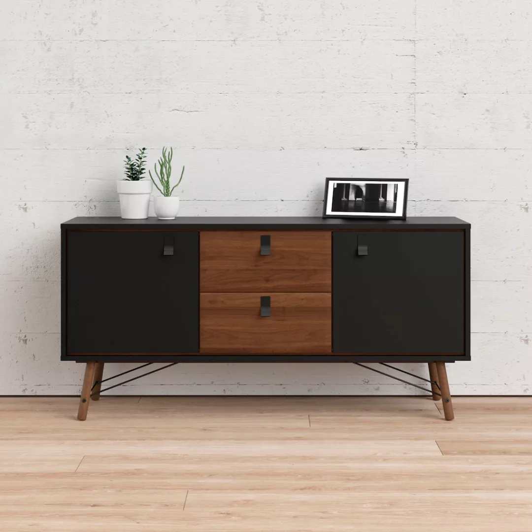 Home affaire Sideboard "Ry Aufbewahrung, Schubladenschrank,", mit 2 Türen u günstig online kaufen