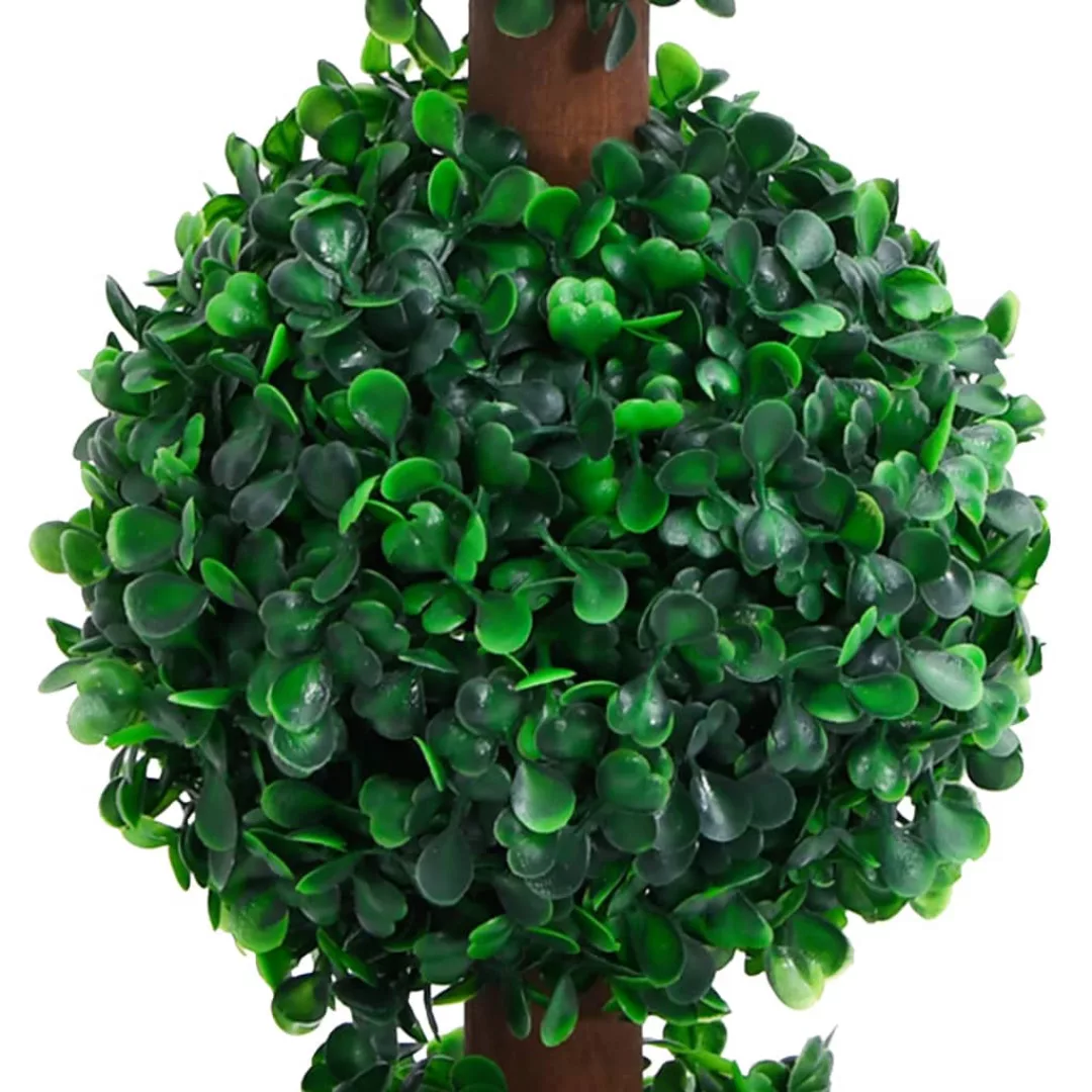 Künstlicher Buchsbaum Mit Topf Kugelform Grün 90 Cm günstig online kaufen