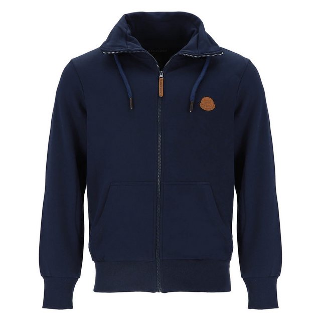 Lizzard Sports Sweatjacke Herren Jacke unifarben mit Stehkragen und Reißver günstig online kaufen