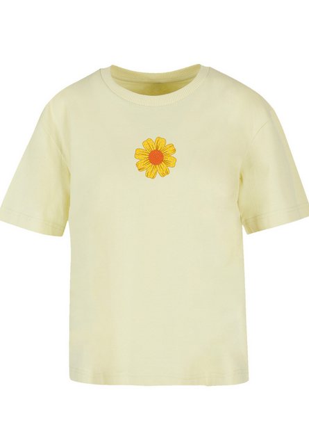 emoji couture T-Shirt Golden diamonds flower orange center Premium Qualität günstig online kaufen