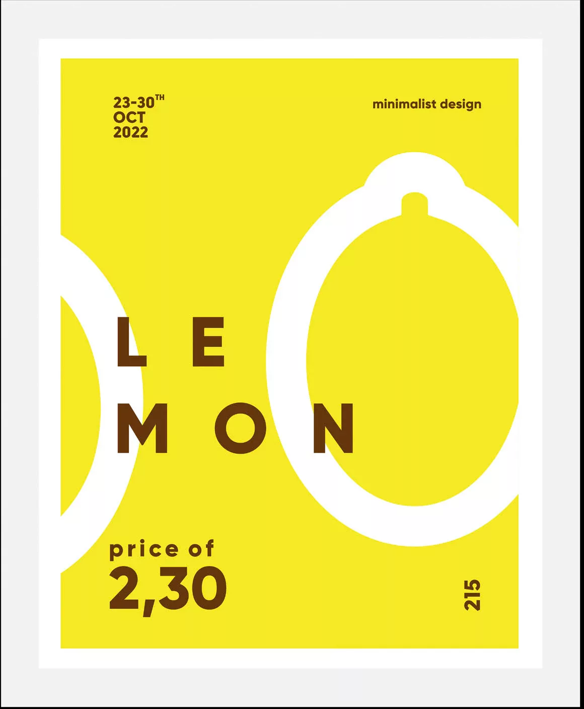 queence Bild »Lemon«, (1 St.), gerahmt günstig online kaufen