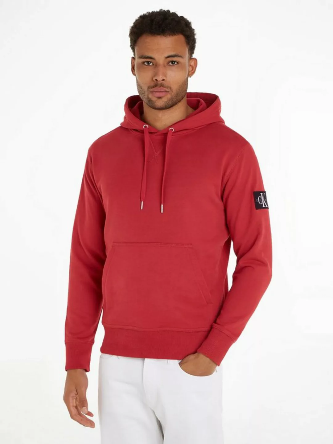 Calvin Klein Jeans Kapuzensweatshirt BADGE HOODIE mit Logopatch günstig online kaufen