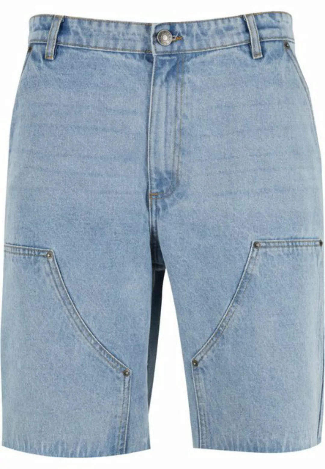 URBAN CLASSICS Shorts Urban Classics Open Edge Two Knee Denim Shorts (1-tlg günstig online kaufen