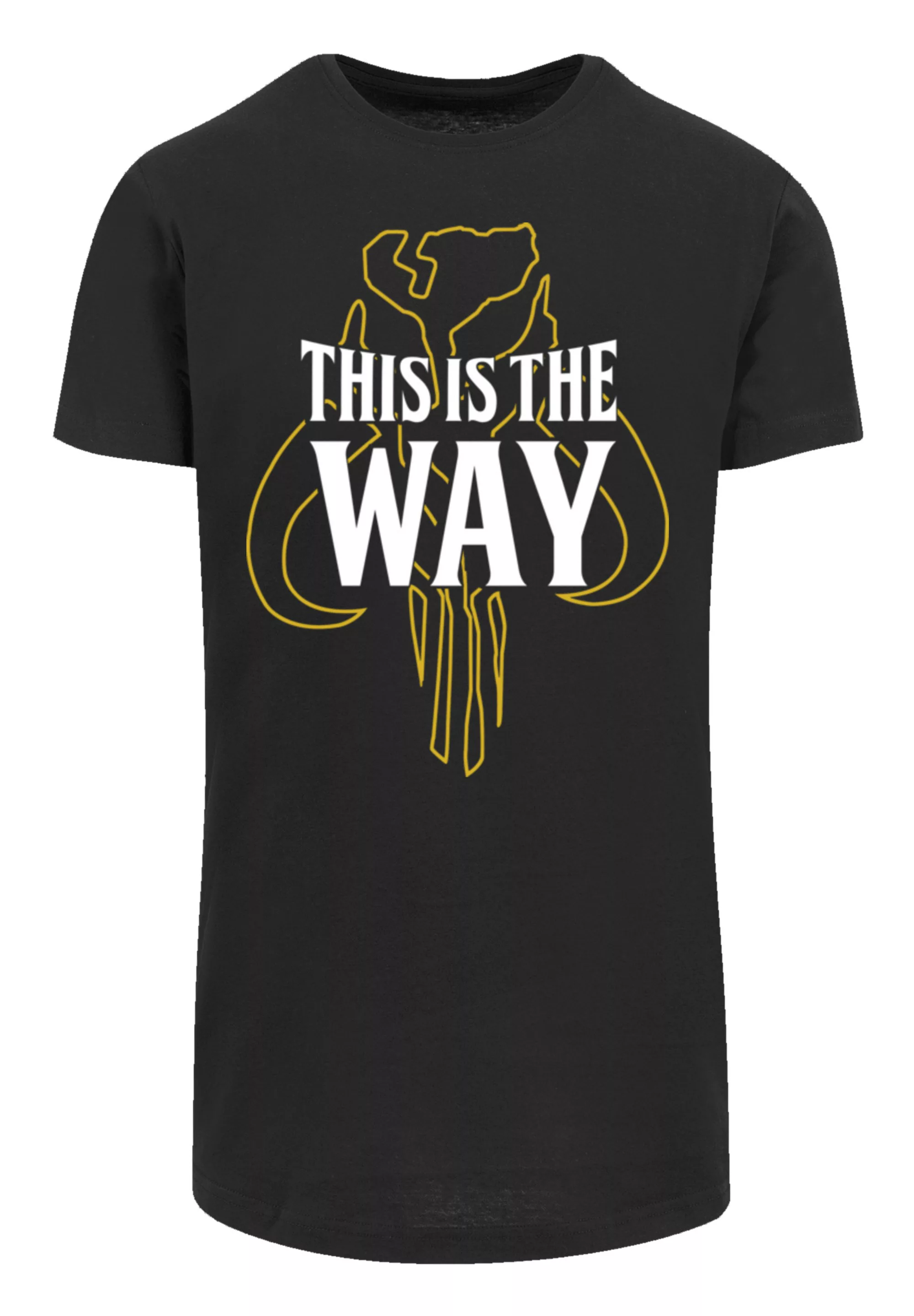 F4NT4STIC T-Shirt "Star Wars The Mandalorian The Way" günstig online kaufen