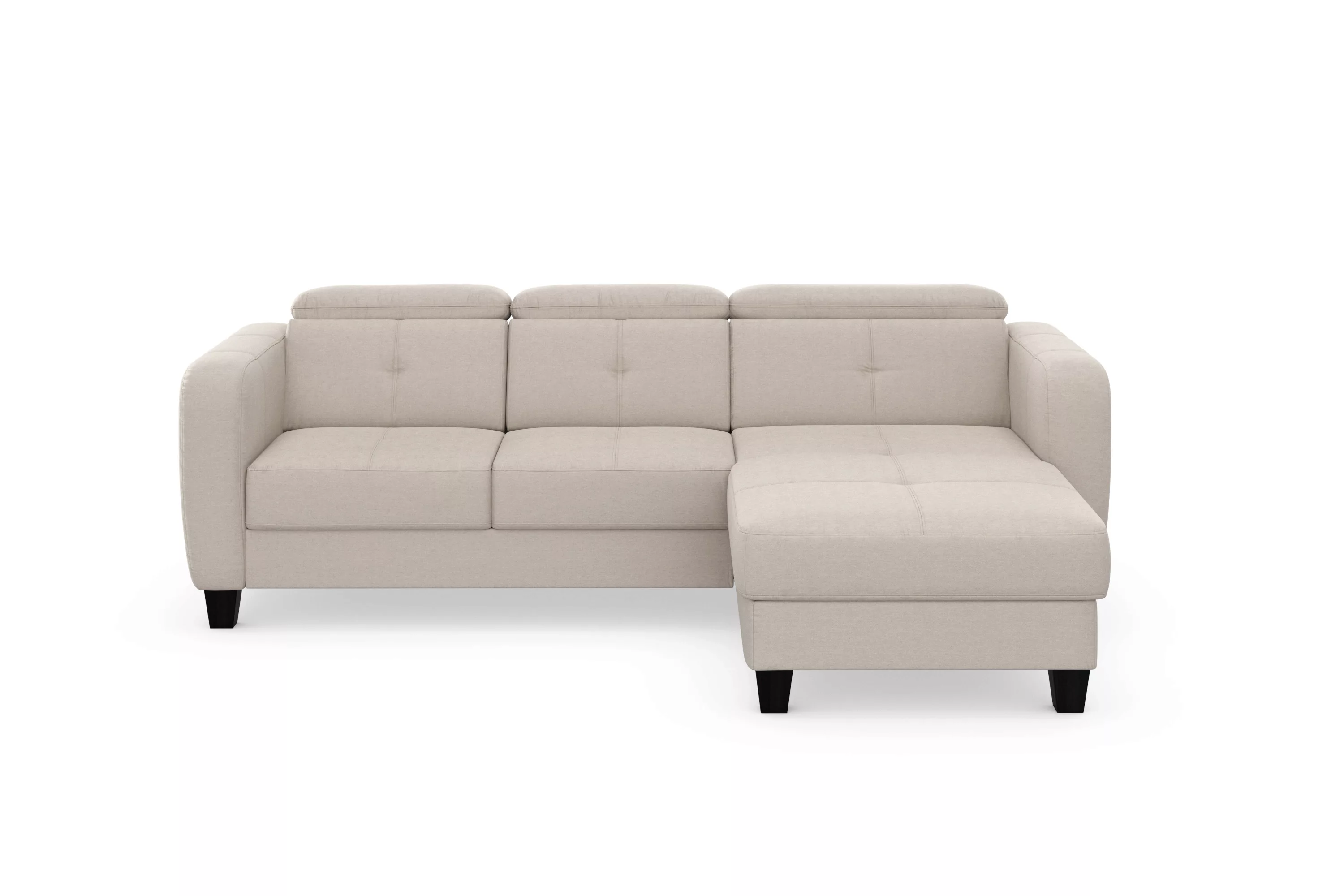 sit&more Ecksofa "Belluci L-Form", inklusive Federkern, wahlweise mit Bettf günstig online kaufen