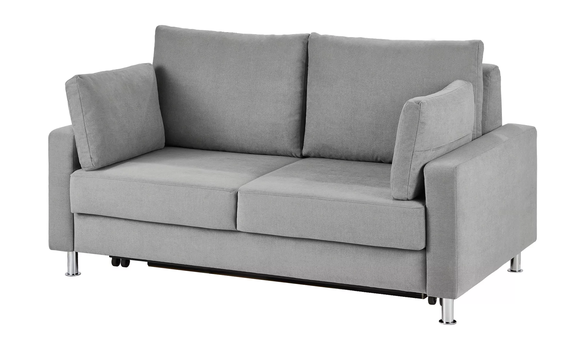 Schlafsofa Mikrofaser Fürth ¦ grau ¦ Maße (cm): B: 166 H: 90 T: 95 Polsterm günstig online kaufen