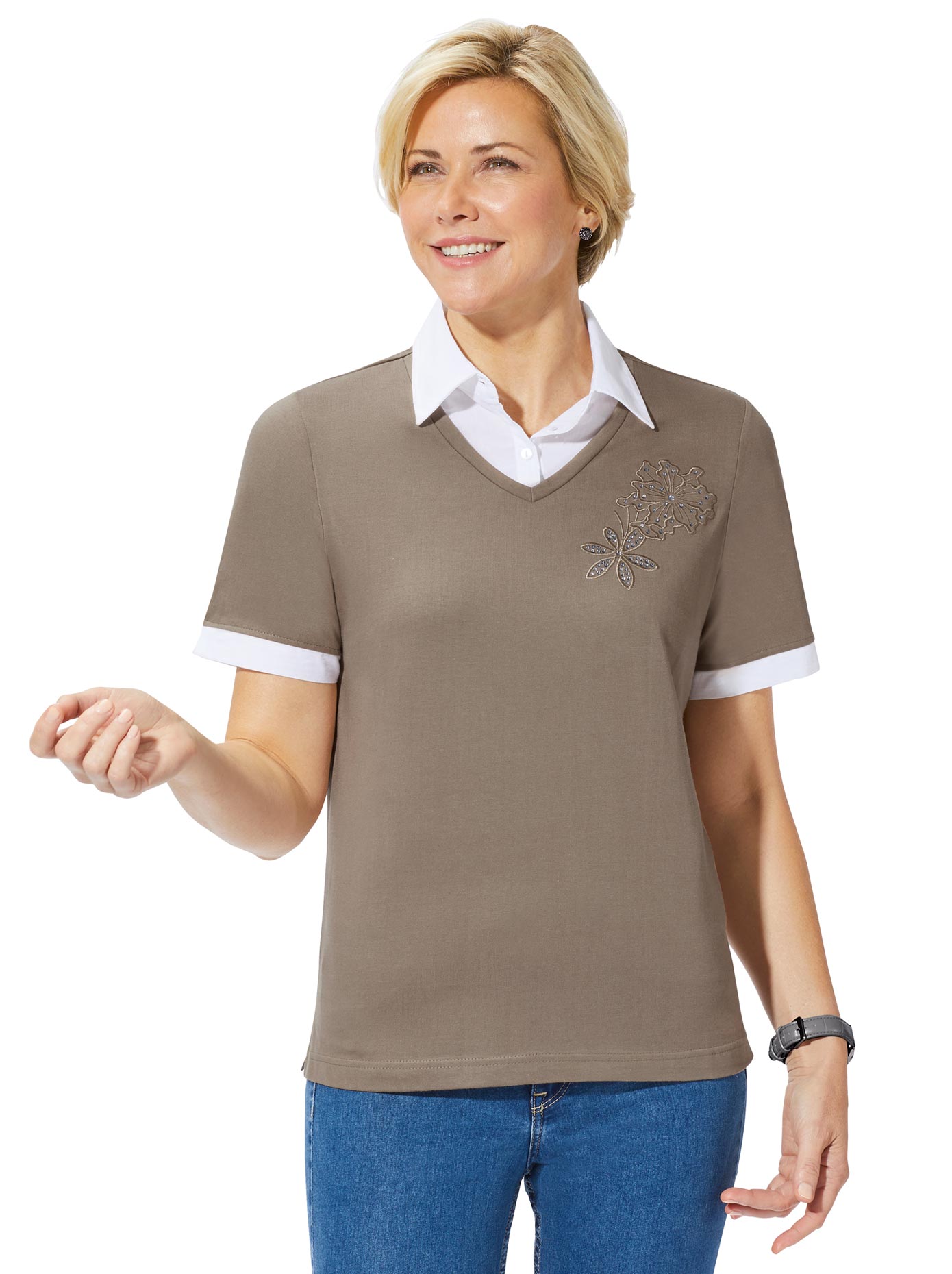 Classic Basics 2-in-1-Shirt günstig online kaufen