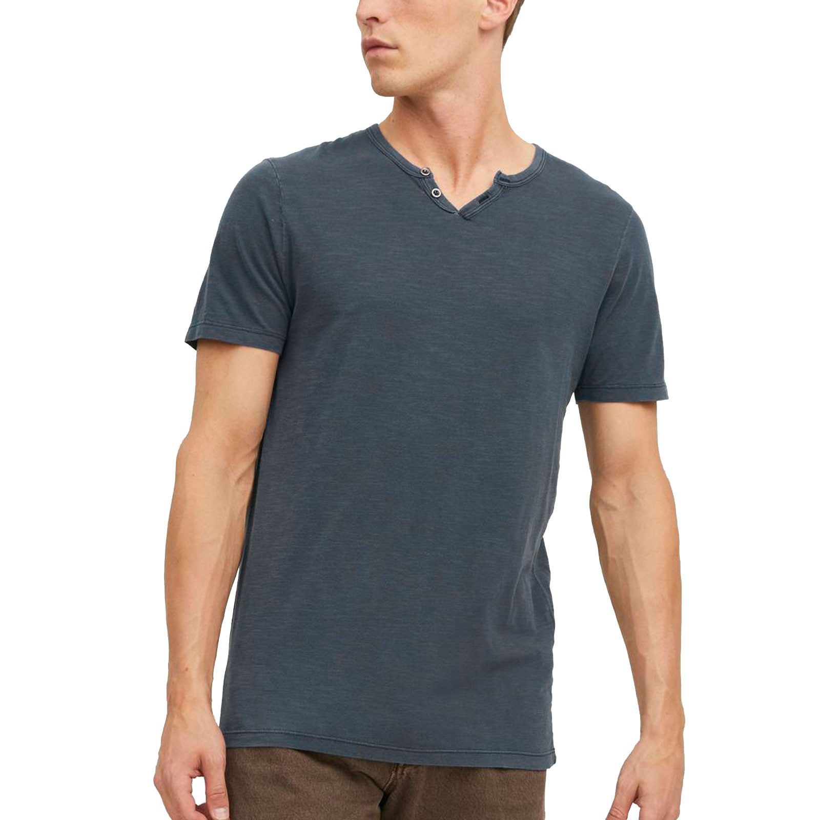 Jack & Jones T-Shirt JJESPLIT Neck günstig online kaufen
