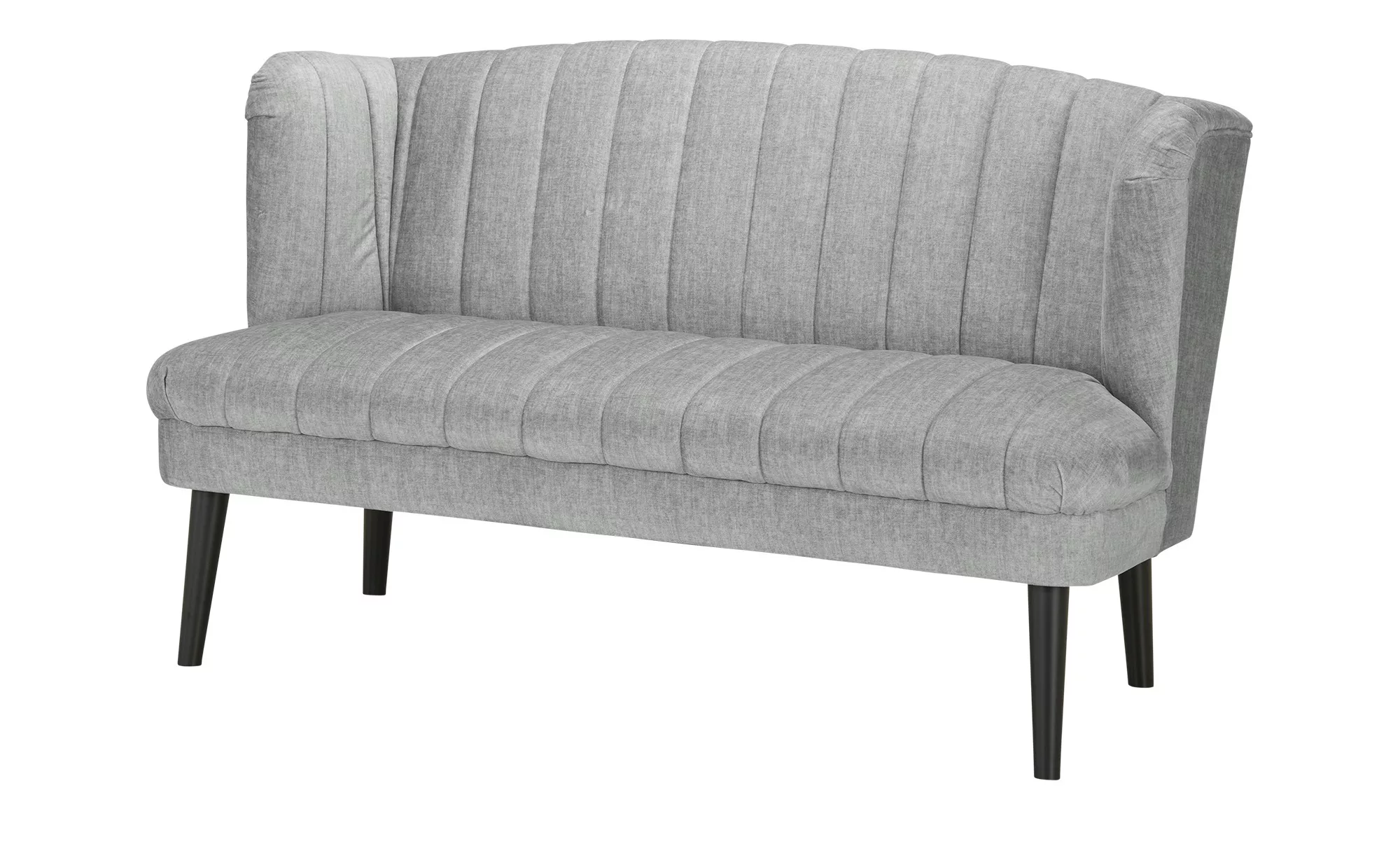 switch Küchensofa  Velours meliert Rina ¦ grau ¦ Maße (cm): B: 180 H: 92 T: günstig online kaufen