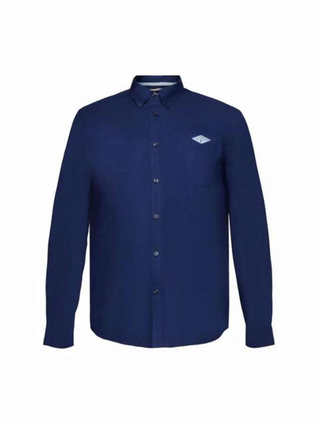 Esprit Langarmhemd Button-Down-Hemd aus Baumwolle günstig online kaufen