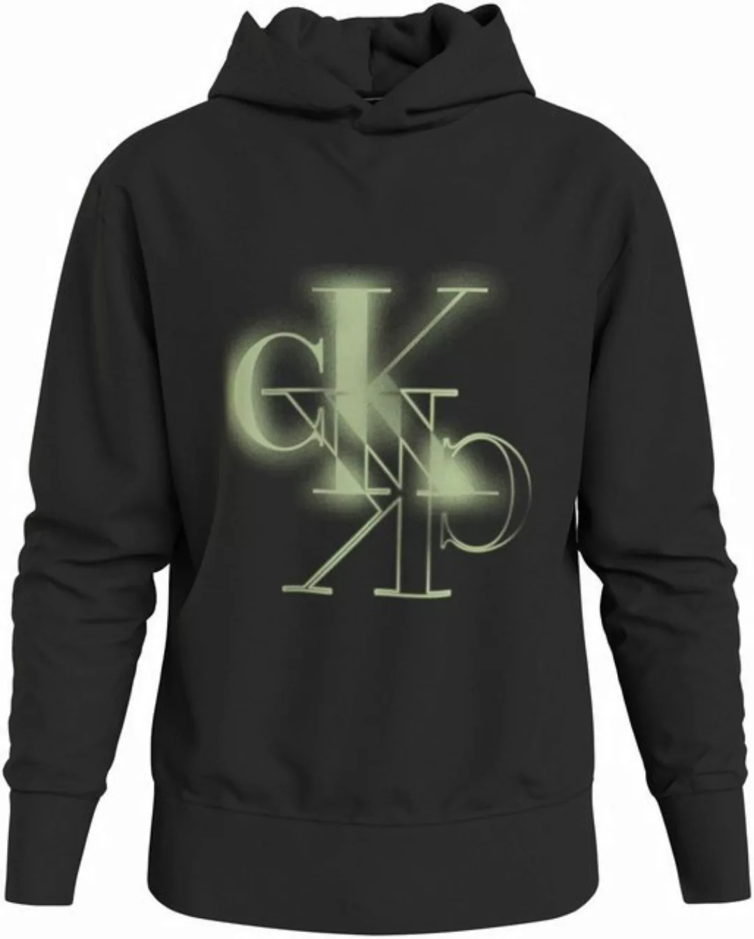 Calvin Klein Jeans Kapuzensweatshirt MIRRORED CK LOGO HOODIE günstig online kaufen