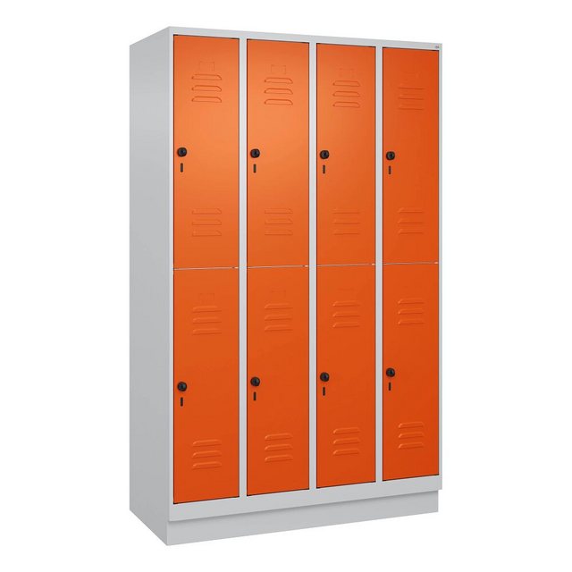 C+P Garderobenschrank Doppel-Garderobenschrank Classic Plus, Abteilbreite 3 günstig online kaufen