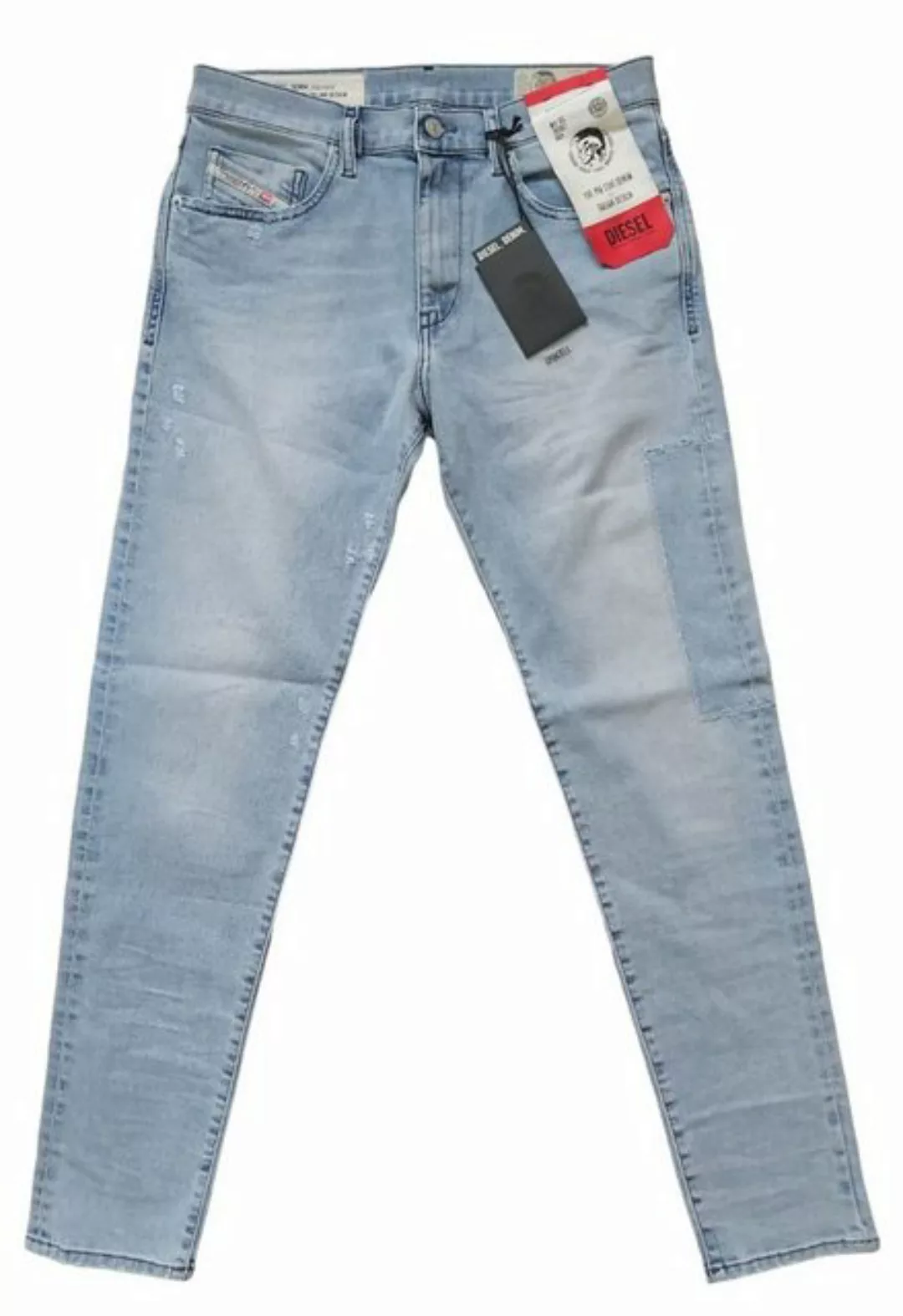 Diesel Slim-fit-Jeans D-STRUKT 009BP (Hellblau, Stretch) 5-Pocket-Style, St günstig online kaufen