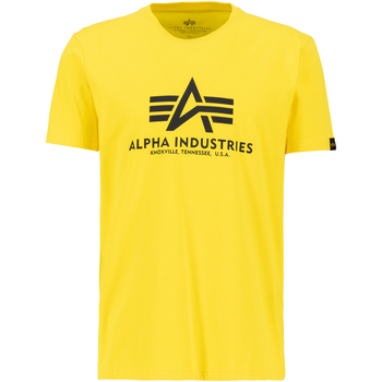 Alpha Industries  T-Shirts & Poloshirts Basic T-Shirt BL - empire yellow günstig online kaufen