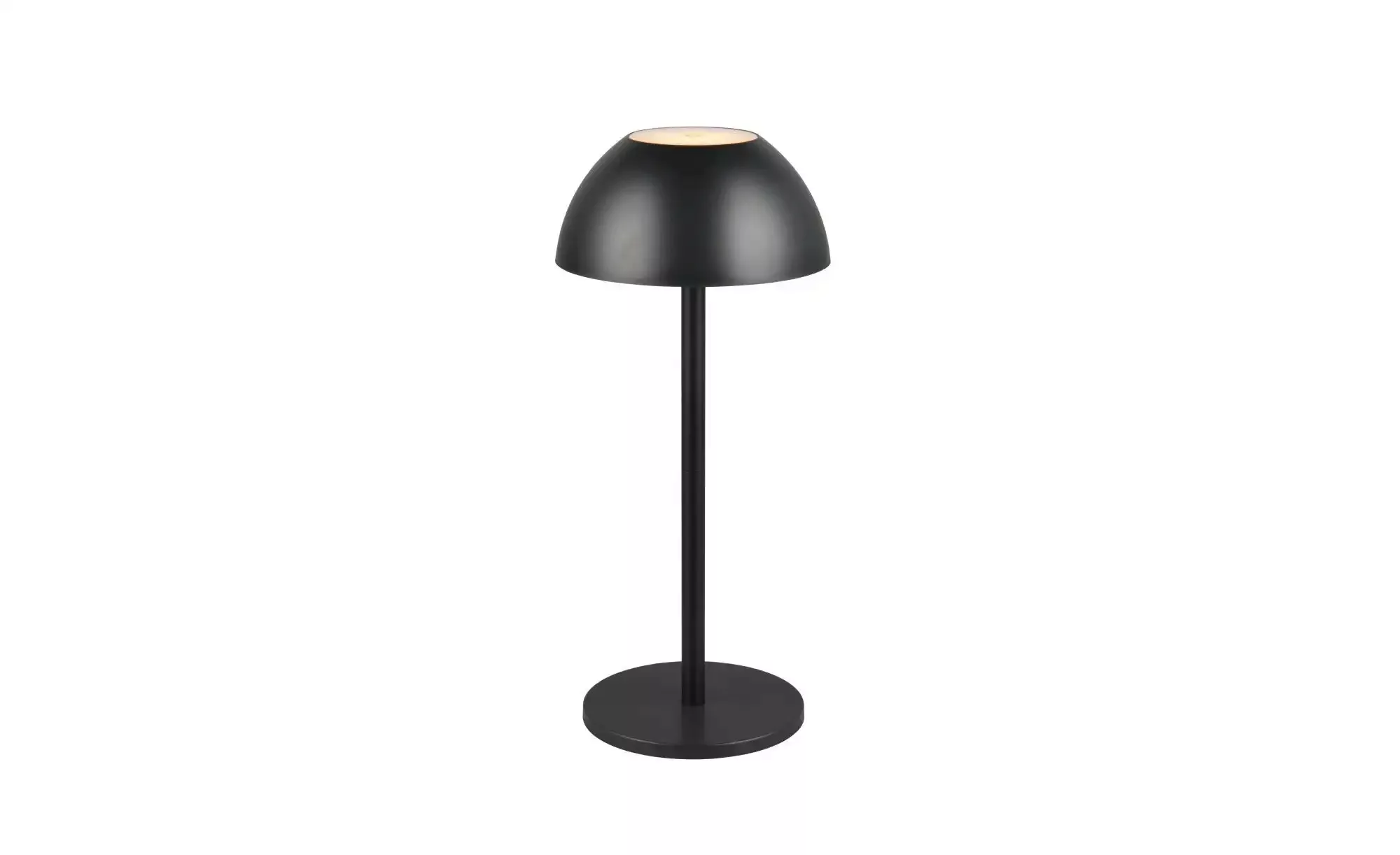 LED-Akku-Tischlampe Ricardo, schwarz, Höhe 30 cm, Kunststoff günstig online kaufen