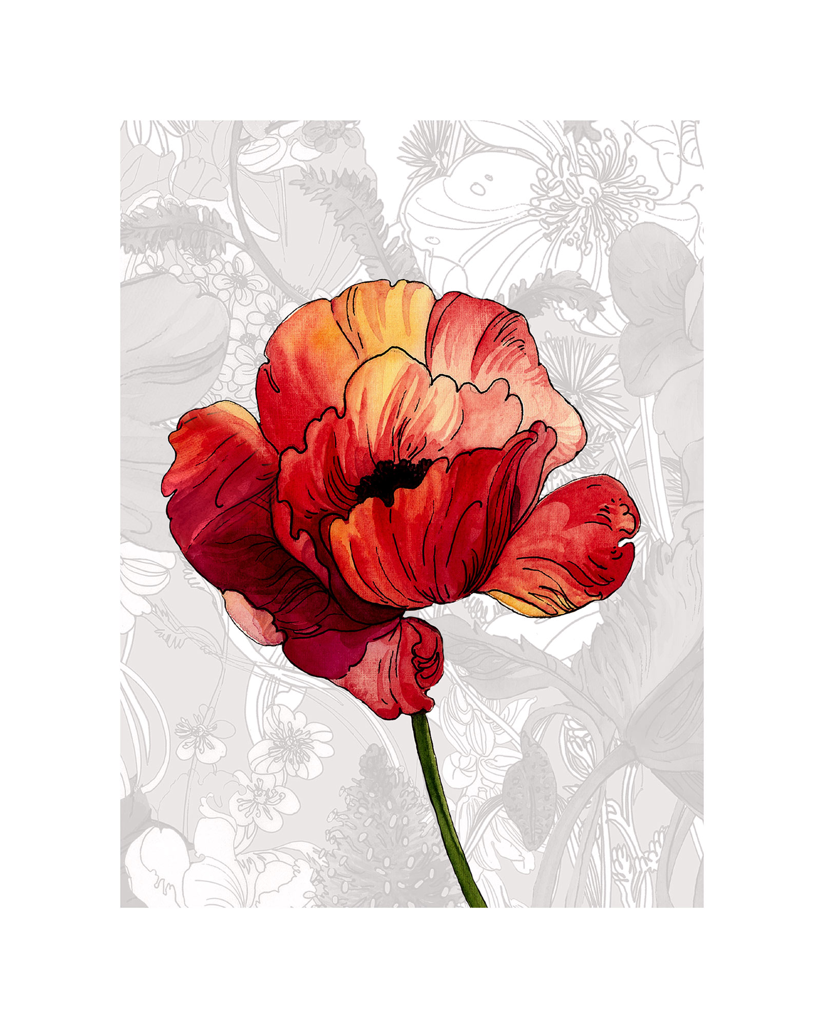 Komar Bild "Amora", Natur, (1 St.), Wandbild zur Dekoration - ohne Rahmen günstig online kaufen