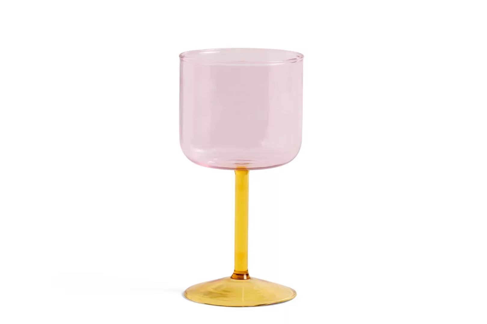 Weinglas Tint glas rosa / 2er-Set - Hay - Rosa günstig online kaufen