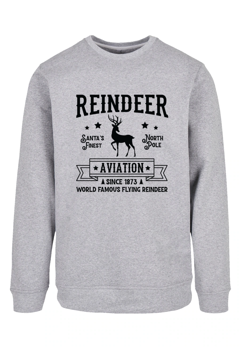 F4NT4STIC Sweatshirt "Reindeer Aviation Retro Weihnachten Sign", Premium Qu günstig online kaufen