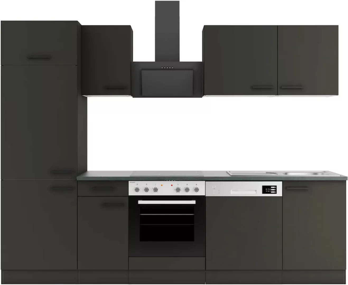OPTIFIT Küchenzeile "Palma", Breite 270 cm, wahlweise mit E-Geräten, seiten günstig online kaufen