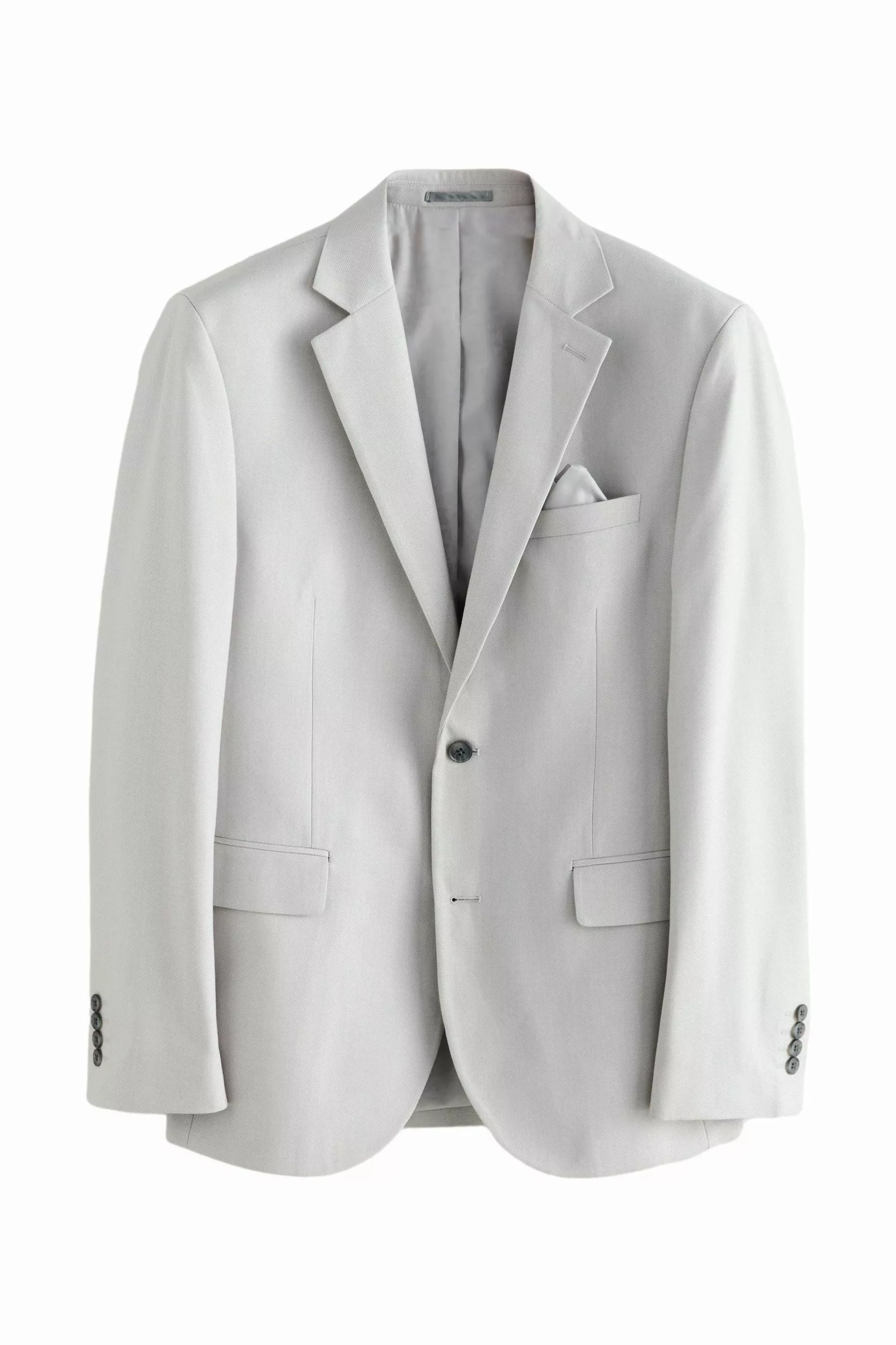 Next Sakko Strukturiertes Slim Fit Anzugsakko günstig online kaufen