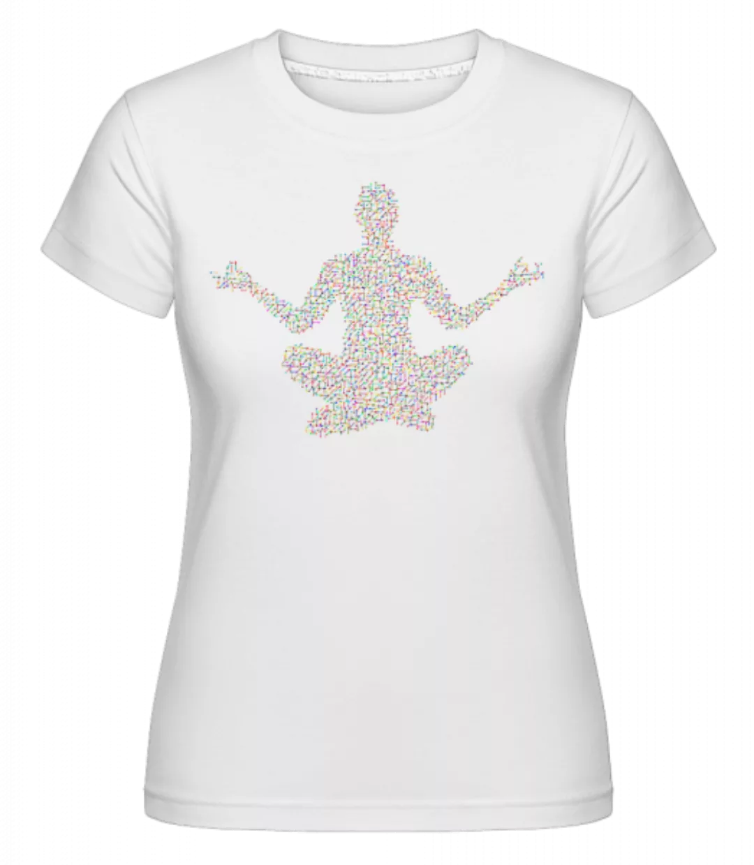 Geometrisch Yoga · Shirtinator Frauen T-Shirt günstig online kaufen