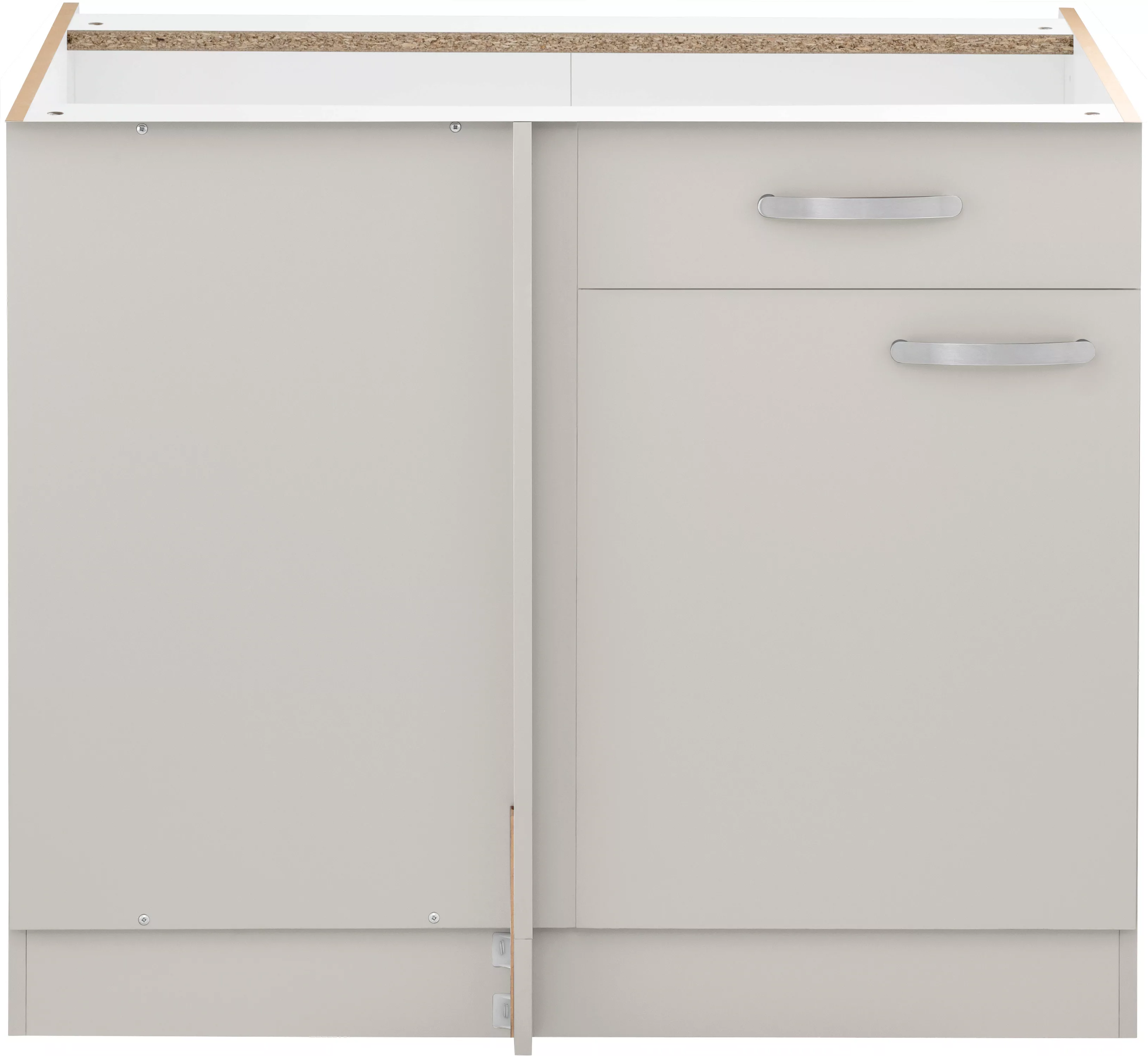 wiho Küchen Eckunterschrank "Kansas", 100 cm breit, Planungsmaß 110 cm, ohn günstig online kaufen