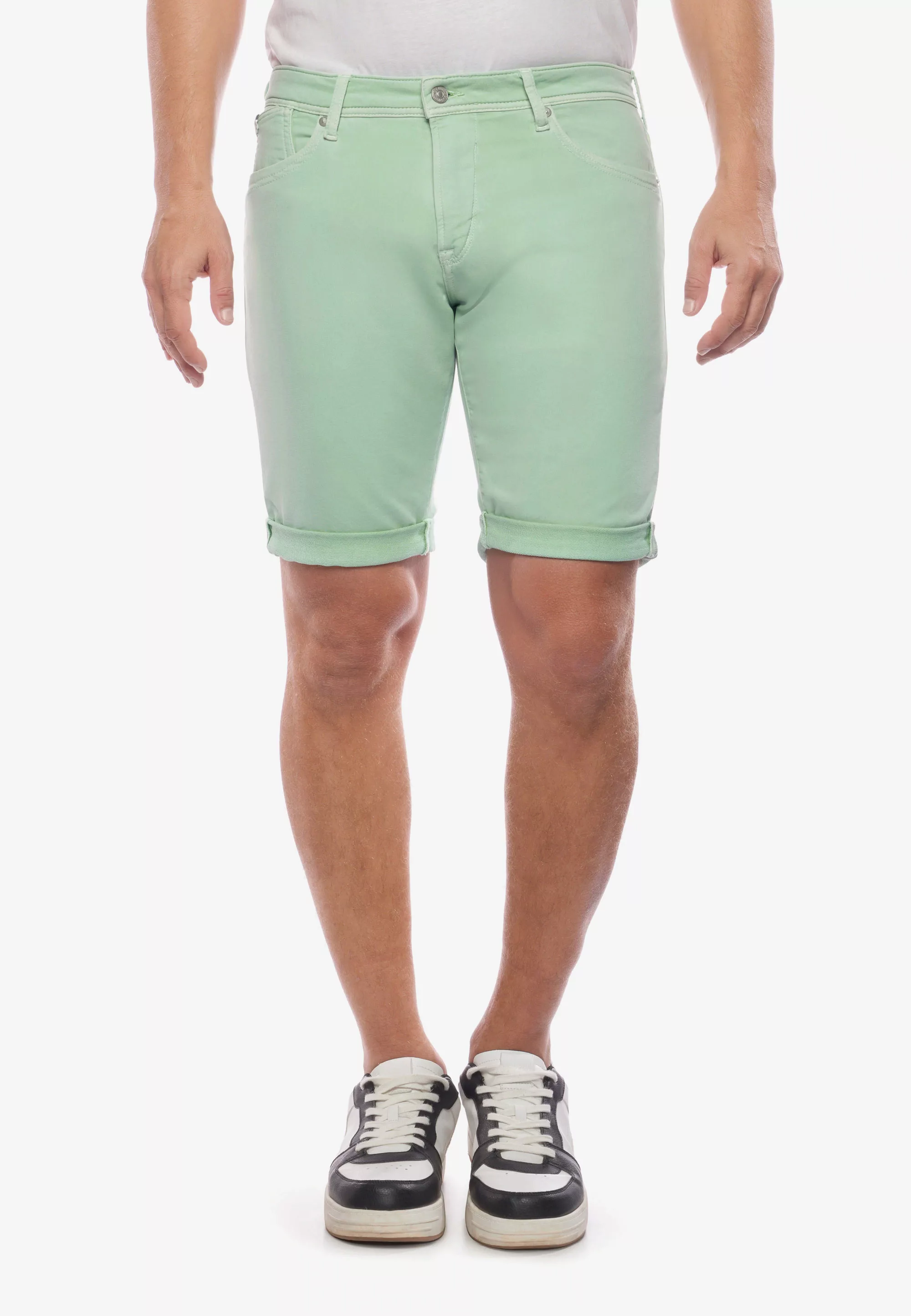 Le Temps Des Cerises Shorts "HOMME BODO JOGG", mit gekrempeltem Saum günstig online kaufen