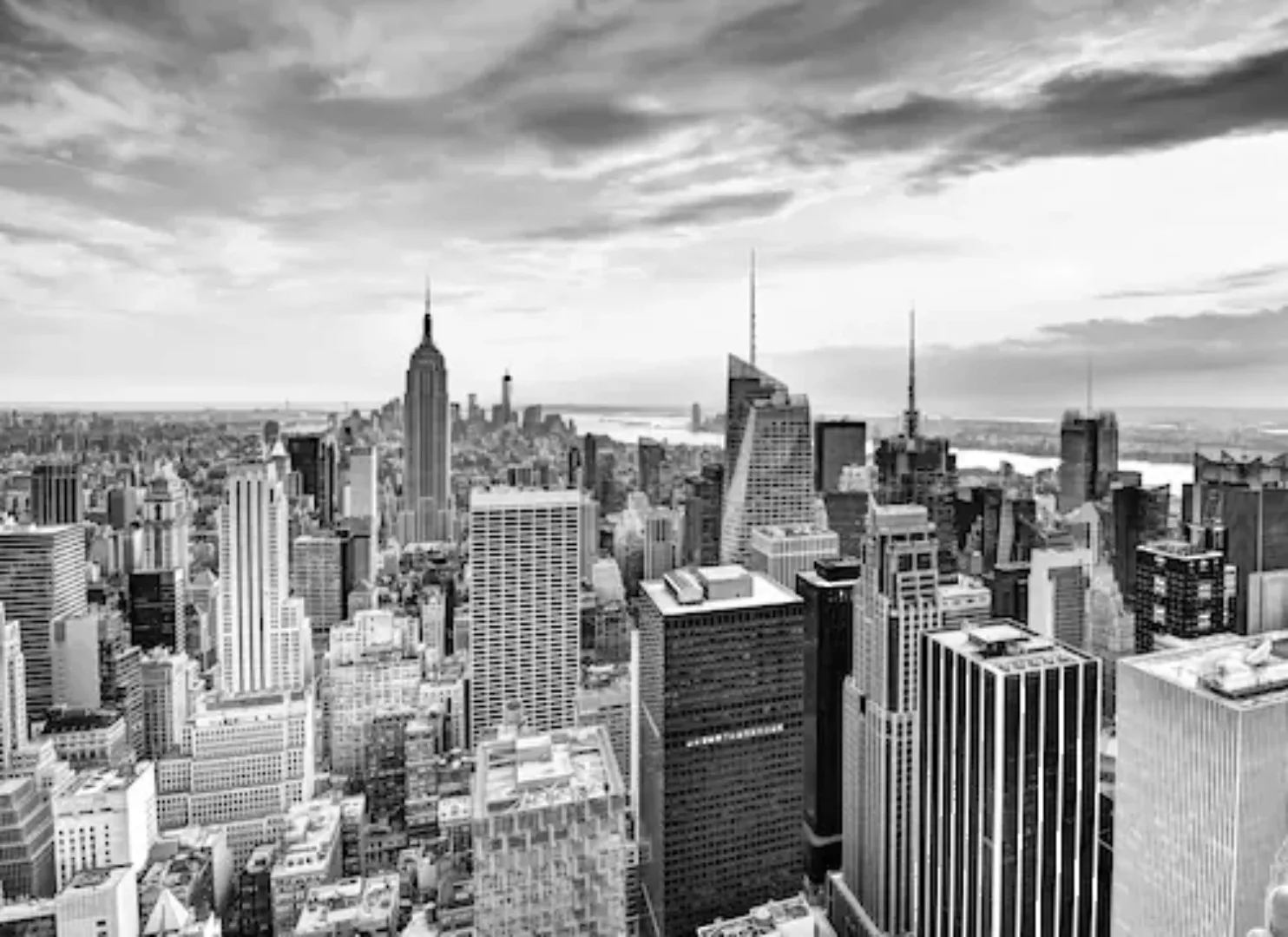 Papermoon Fototapete »New York Schwarz & Weiß« günstig online kaufen