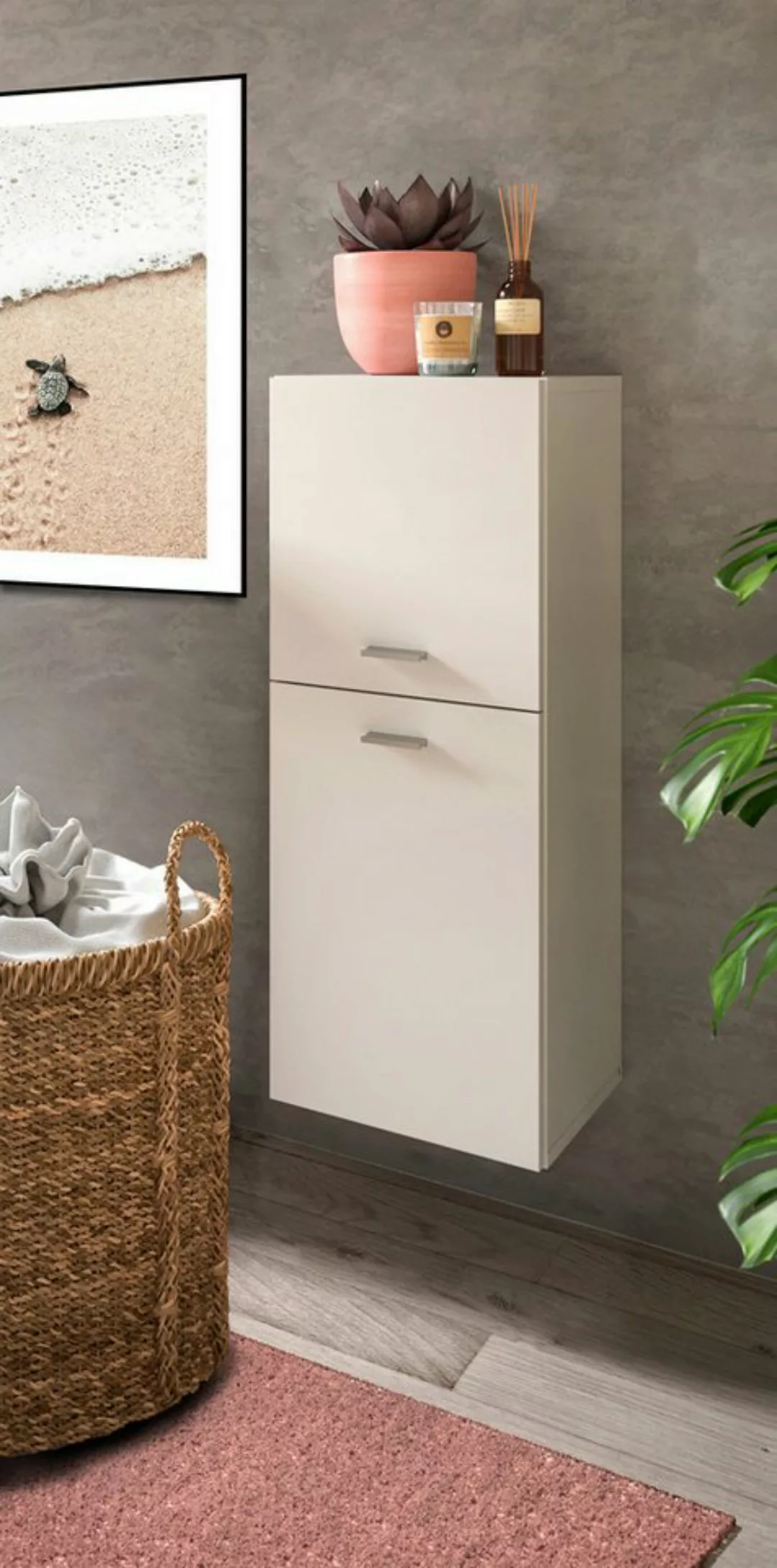 welltime Midischrank Tampa, Höhe 80cm, hängend oder stehend montierbar Bads günstig online kaufen