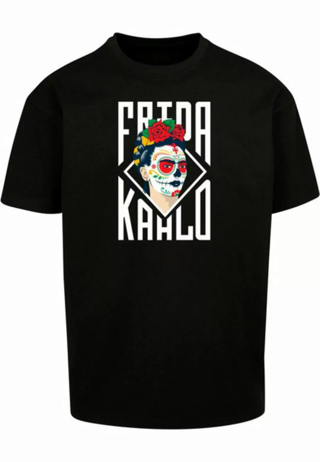 Merchcode T-Shirt Merchcode Herren Frida Kahlo - Lettering Heavy Oversize T günstig online kaufen