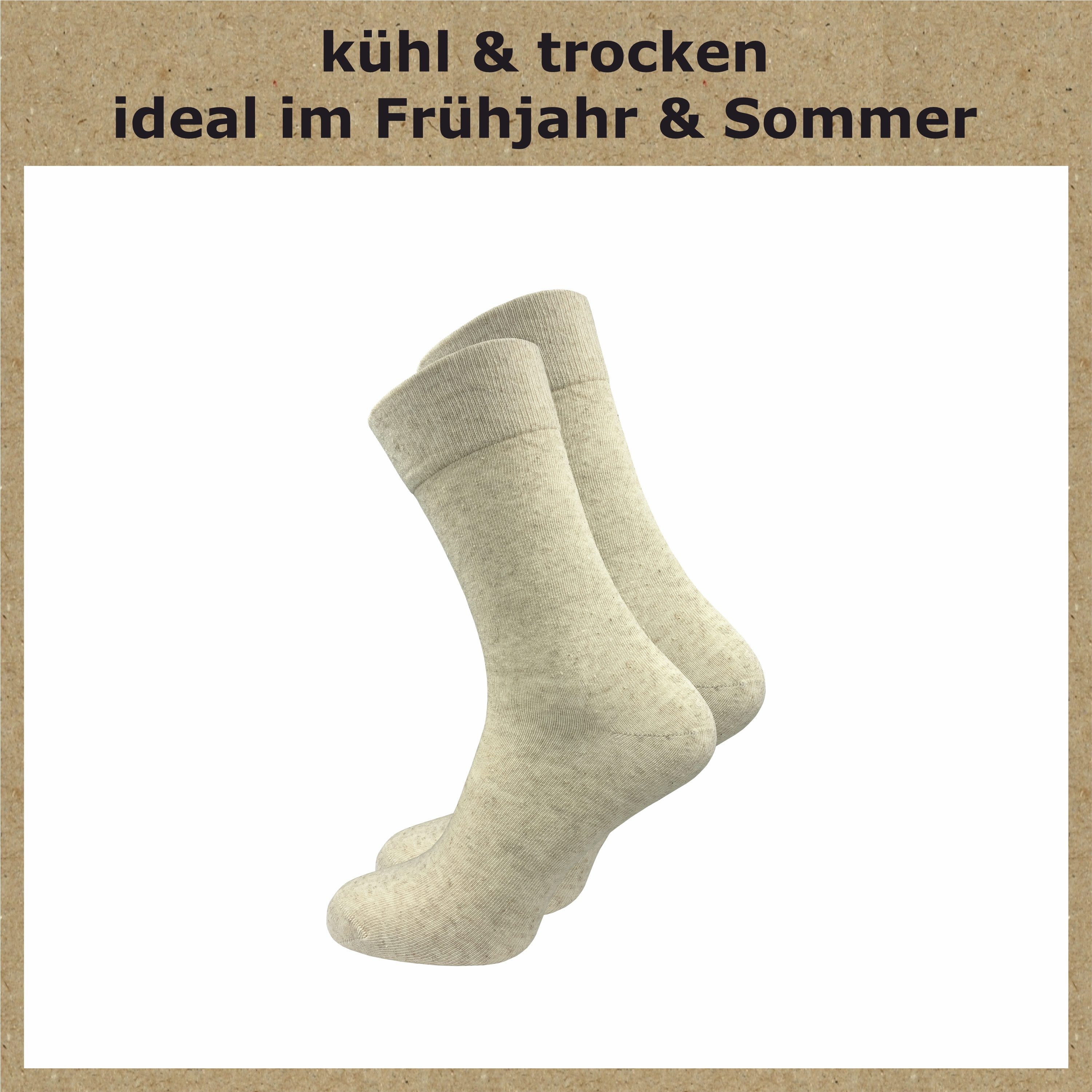 GAWILO Socken aus Leinen für Herren günstig online kaufen