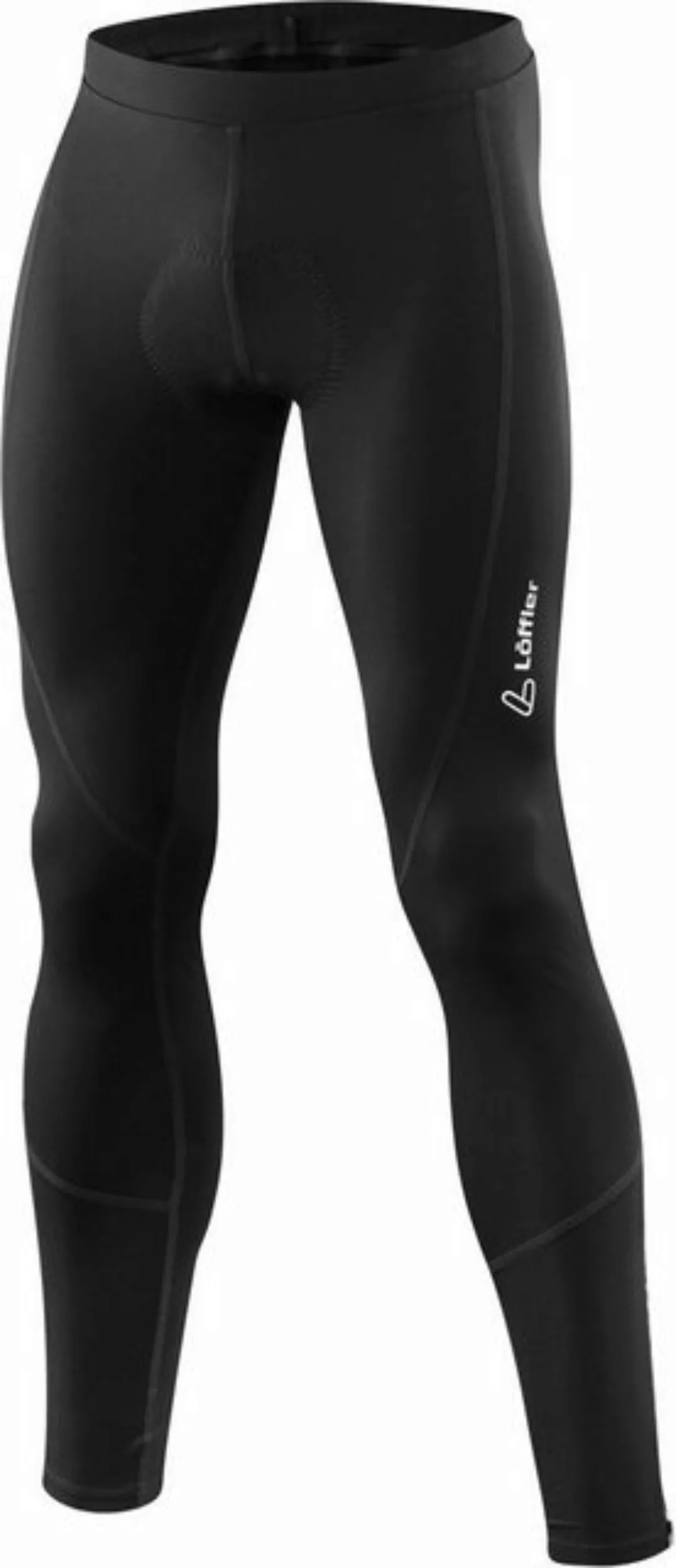 Löffler Fahrradhose BASIC GEL M BIKE LONG Herren Fahrrad-Tights schwarz günstig online kaufen