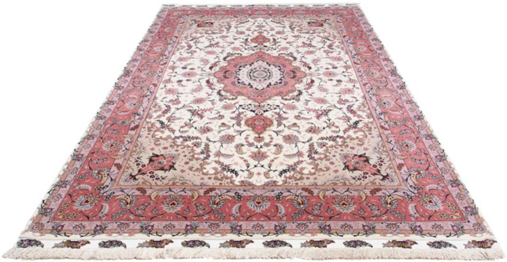 morgenland Orientteppich »Perser - Täbriz - Royal - 320 x 200 cm - beige«, günstig online kaufen