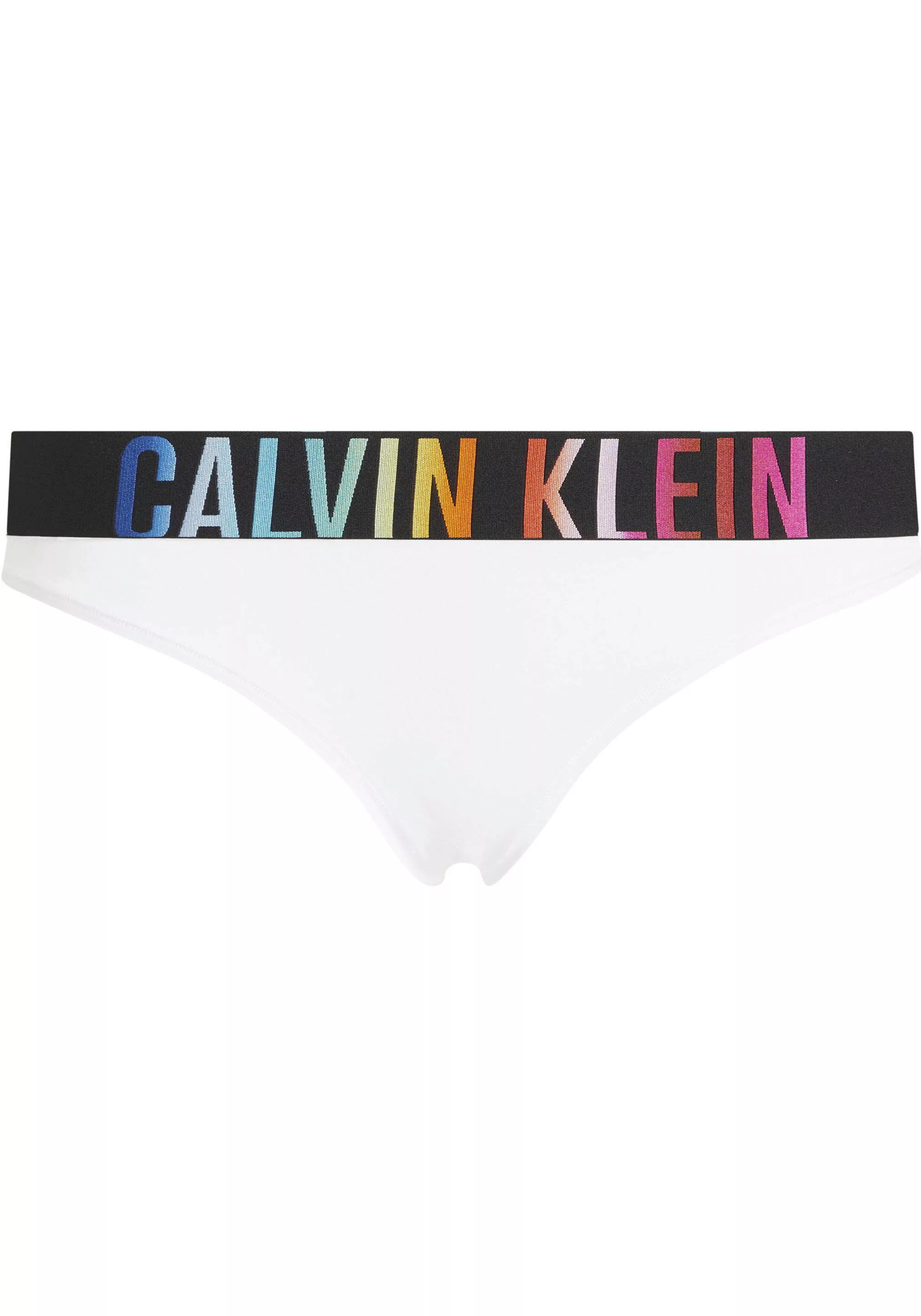 Calvin Klein Underwear String "THONG", mit mehrfarbigen Logoschriftzügen günstig online kaufen