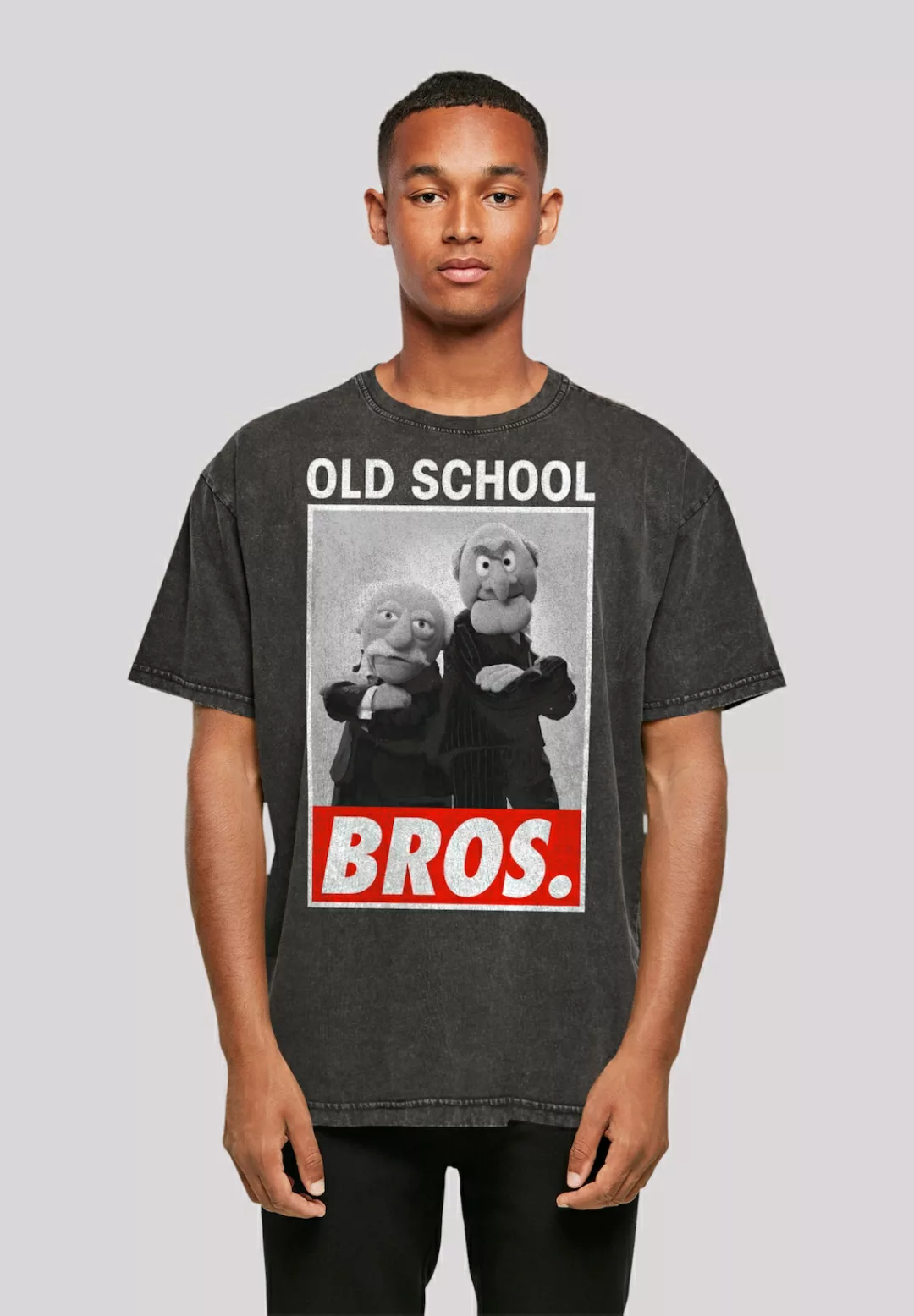 F4NT4STIC T-Shirt "Disney Muppets Old School Bros.", Premium Qualität günstig online kaufen