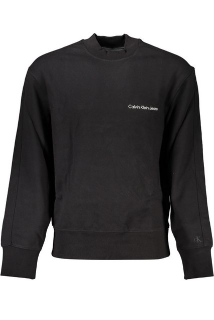 Calvin Klein Jeans Sweatshirt Schwarzes Herren-Sweatshirt aus nachhaltiger günstig online kaufen