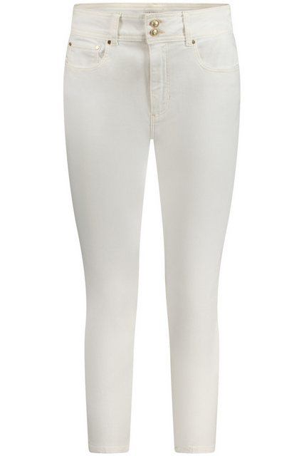 GUESS JEANS 5-Pocket-Jeans Damen High-Skinny Jeans in Weiß aus Bio-Baumwoll günstig online kaufen