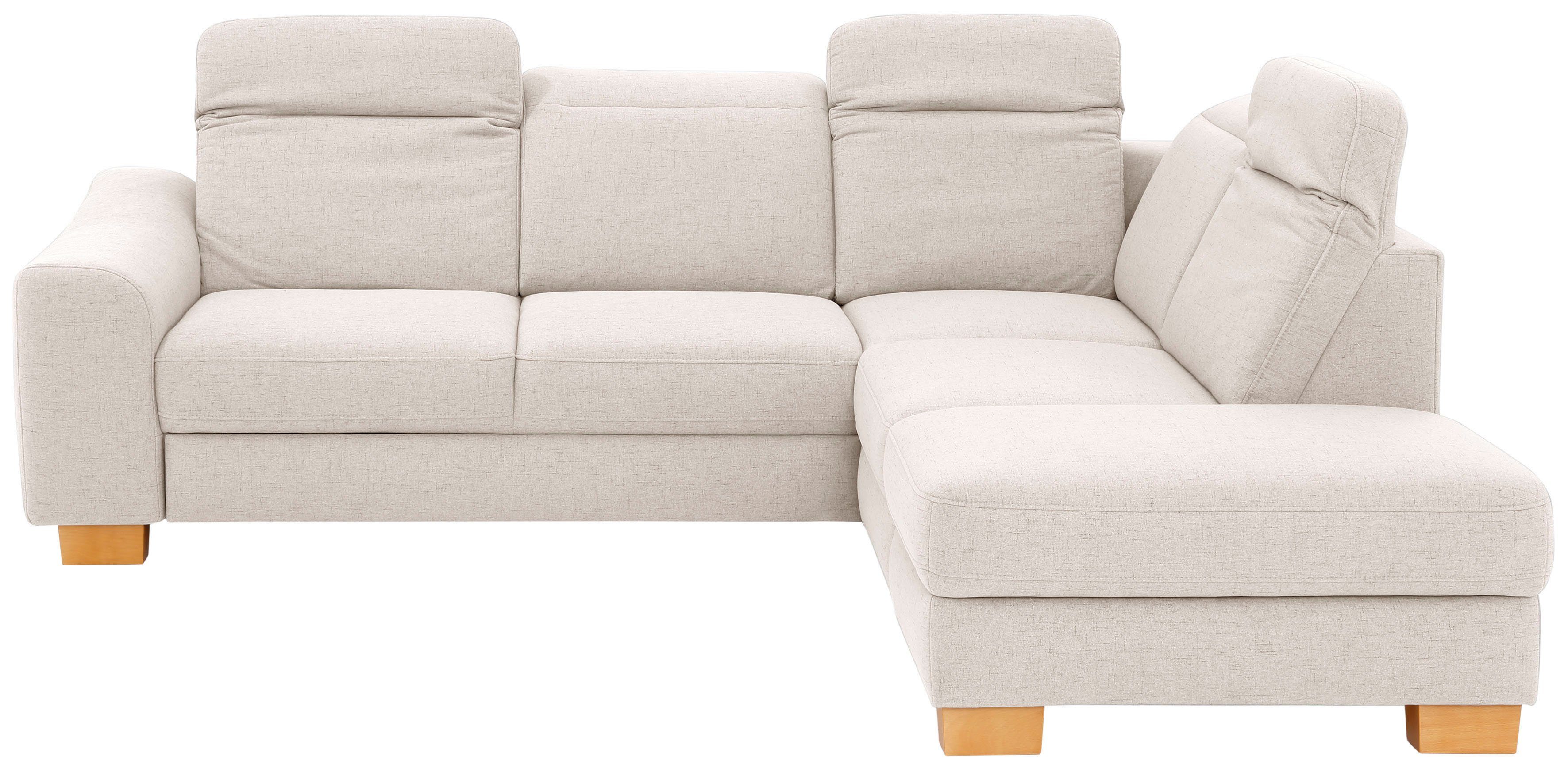 Home affaire Ecksofa "Dundee L-Form", wahlweise mit Kopfteilverstellung und günstig online kaufen