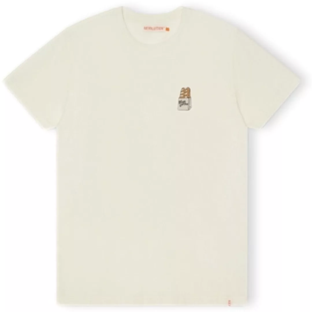 Rvlt Revolution  T-Shirts & Poloshirts T-Shirt Regular 1369 FLU - Off White günstig online kaufen