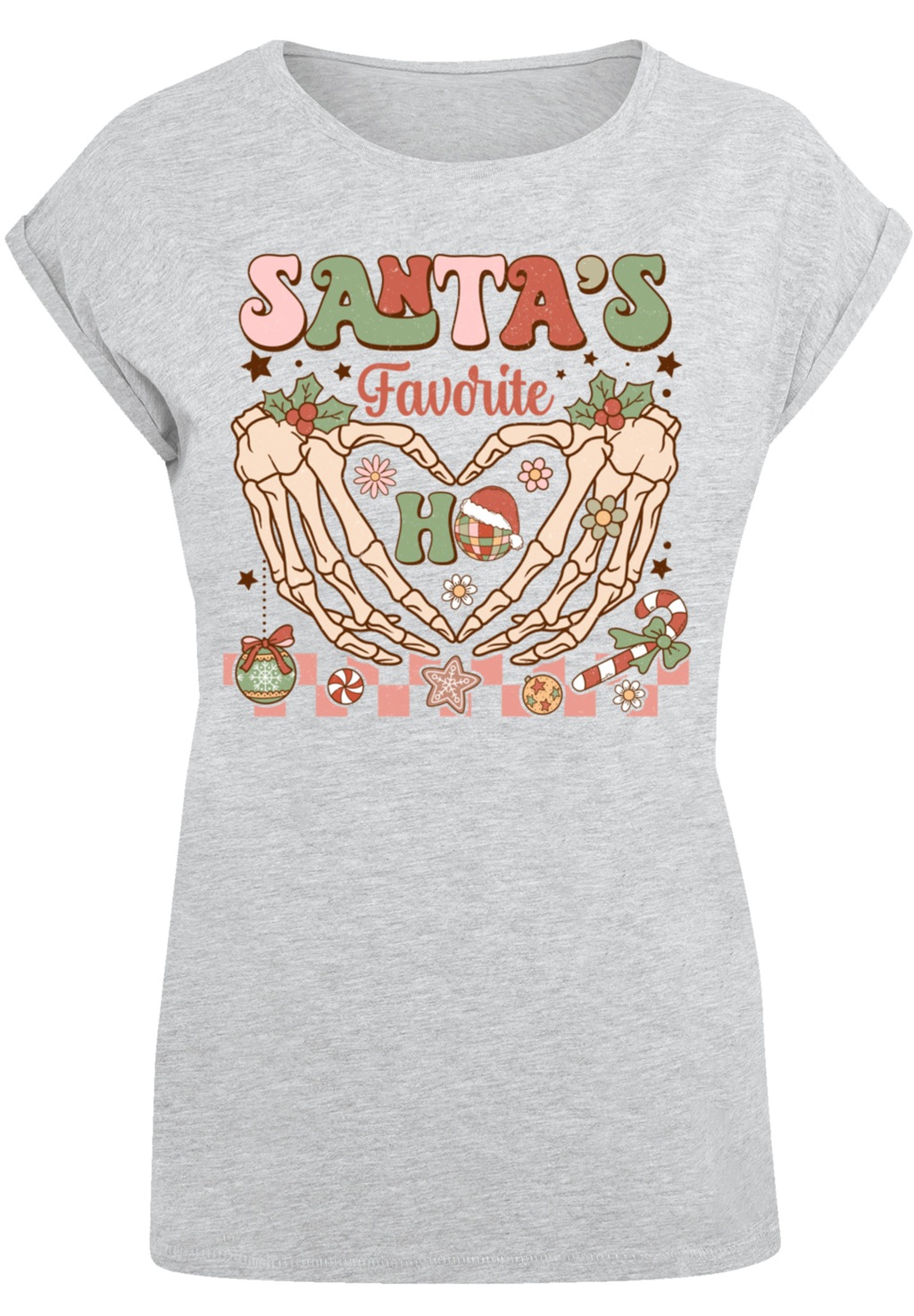 F4NT4STIC T-Shirt "Weihnachten Santas favorite Ho Ho Ho Christmas", Premium günstig online kaufen