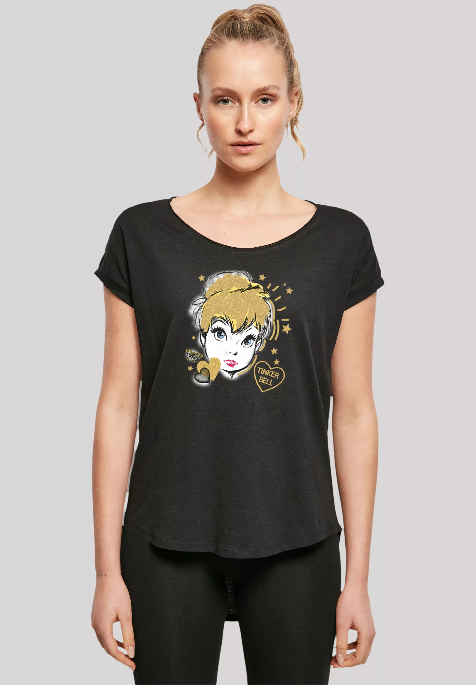 F4NT4STIC T-Shirt "Disney Peter Pan Golden Tink", Premium Qualität günstig online kaufen