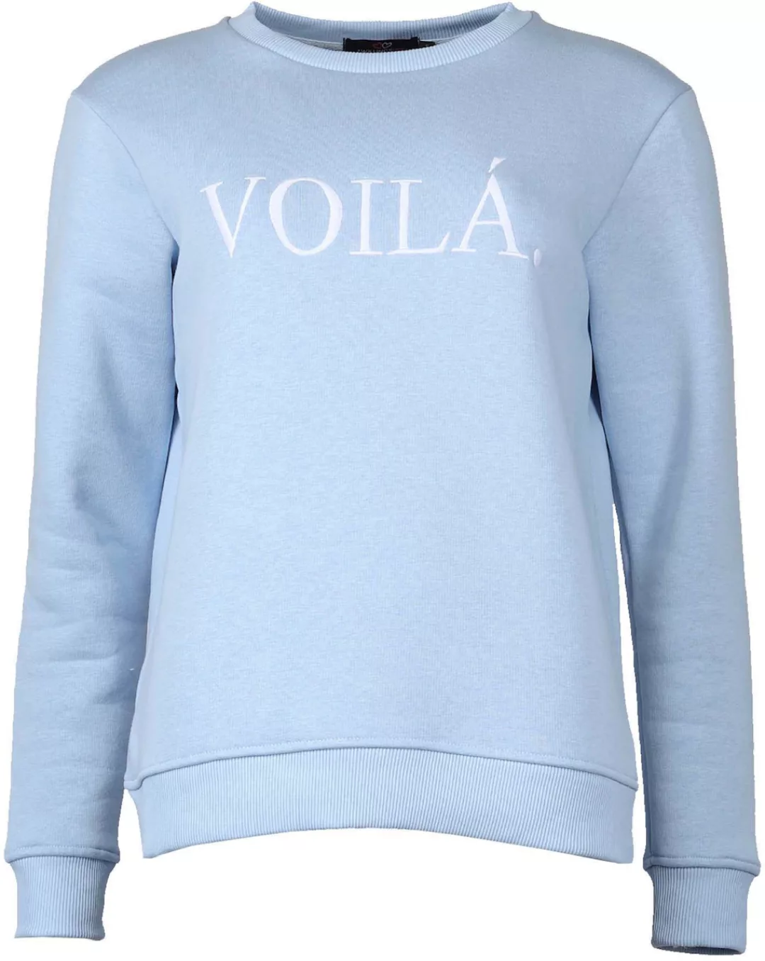 Zwillingsherz Sweatshirt Voilà mit Aufdruck, schlichtes Design günstig online kaufen